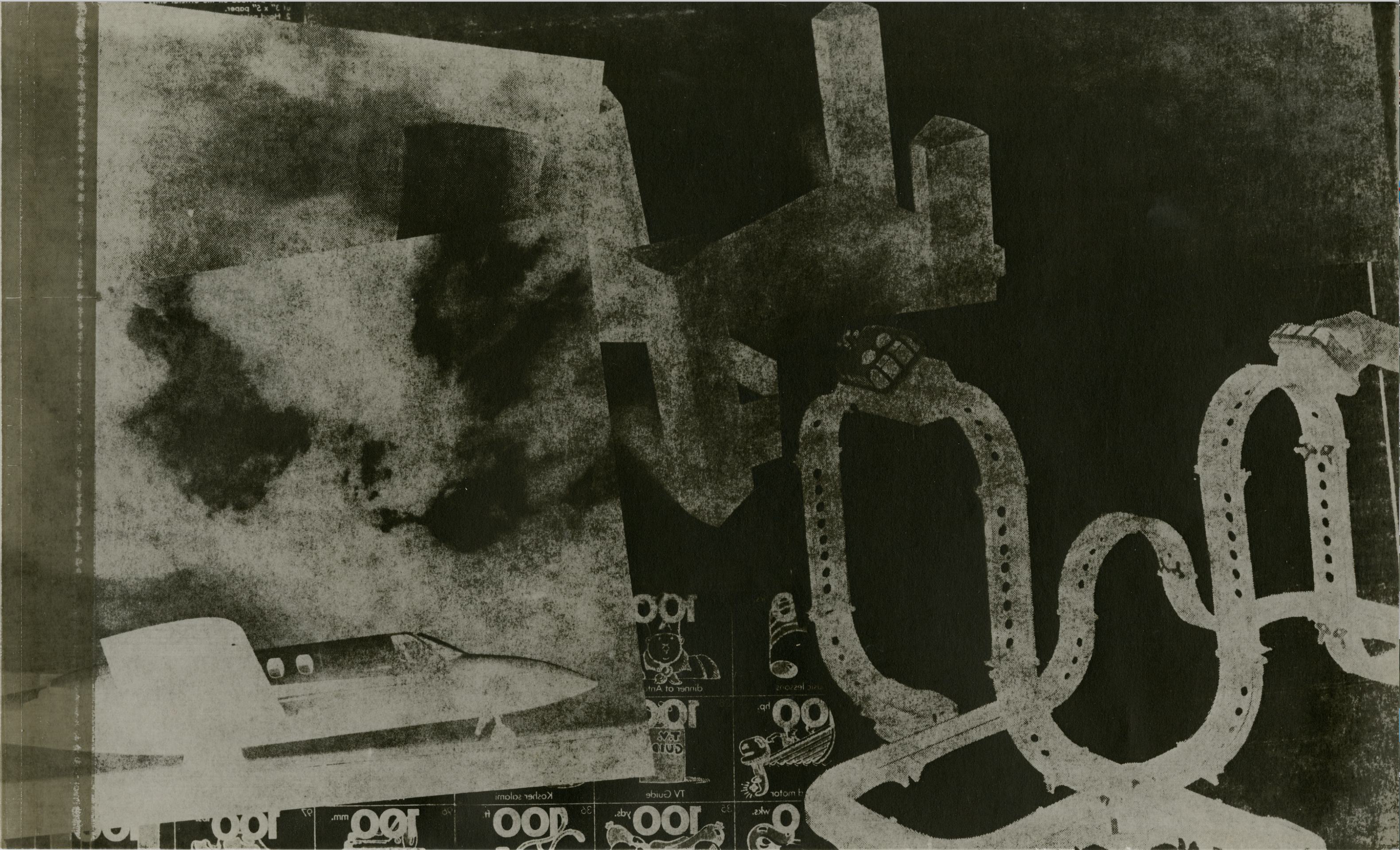 Untitled, 1973, from the series Trivia 2, Verifax matrix print