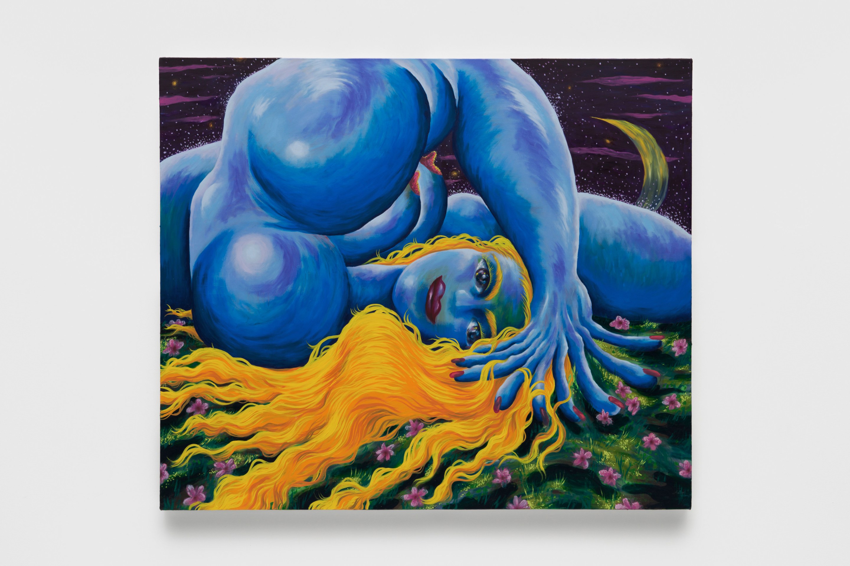 Painting by Ana Benaroya titled The Mountain from 2024