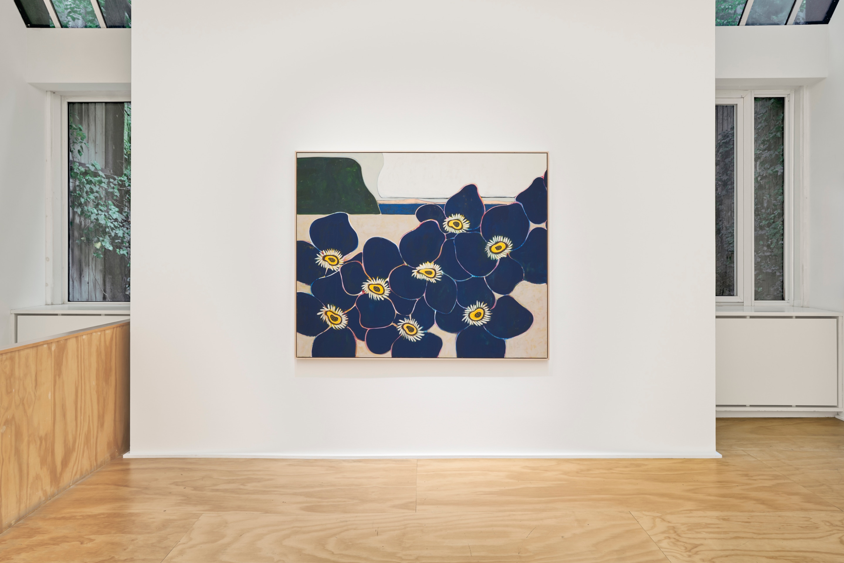 Installation view of Susumu Kamijo: Fish &amp; Flowers, Venus Over Manhattan, New York, 2025