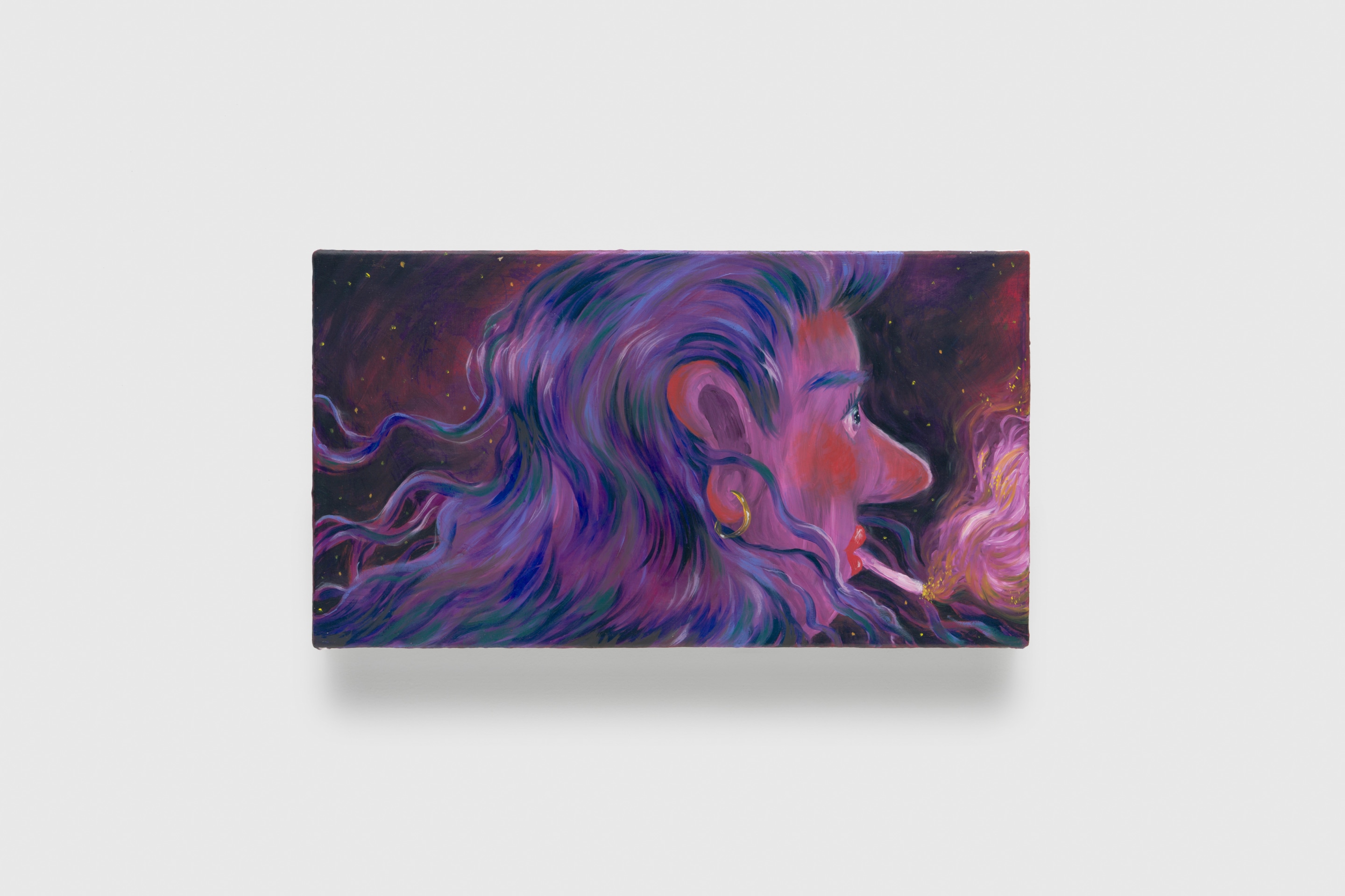 Painting by Ana Benaroya titled Under the Tented Sky from 2024