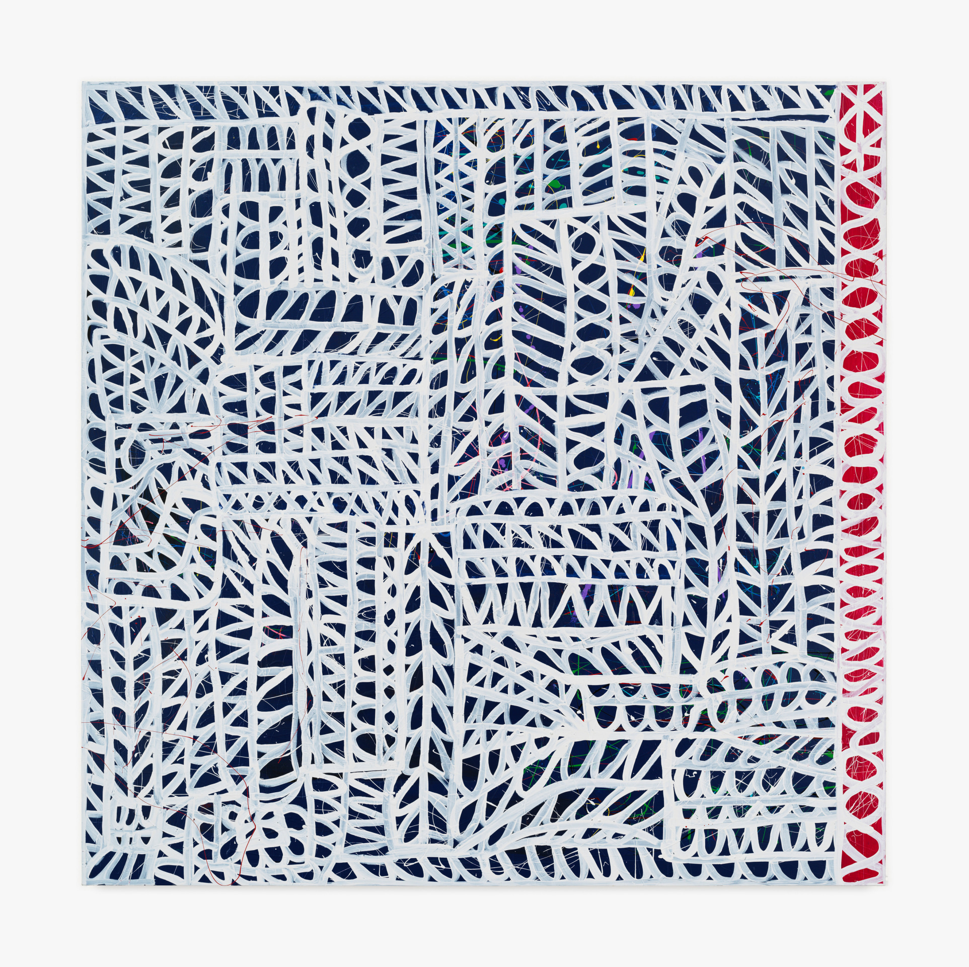 Painting by Pam Glick titled Shag Bark Hickory from 2024