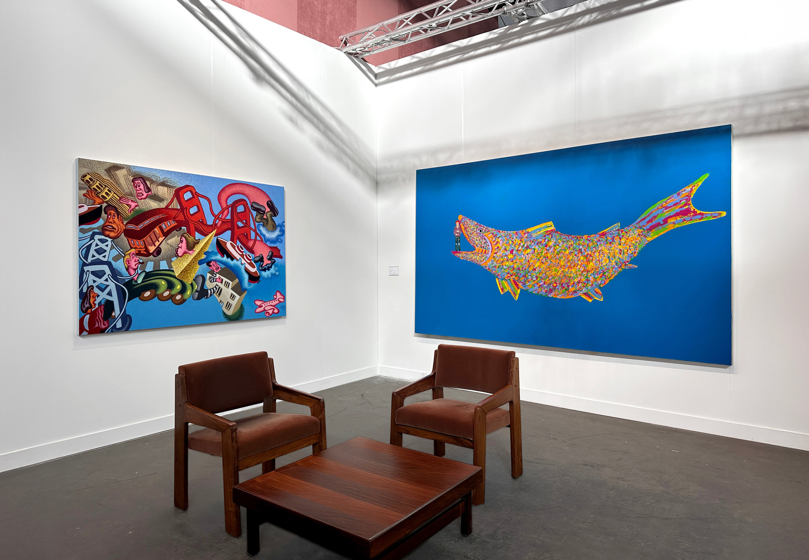 Installation view of Venus Over Manhattan's presentation at FOG Design+Art 2025