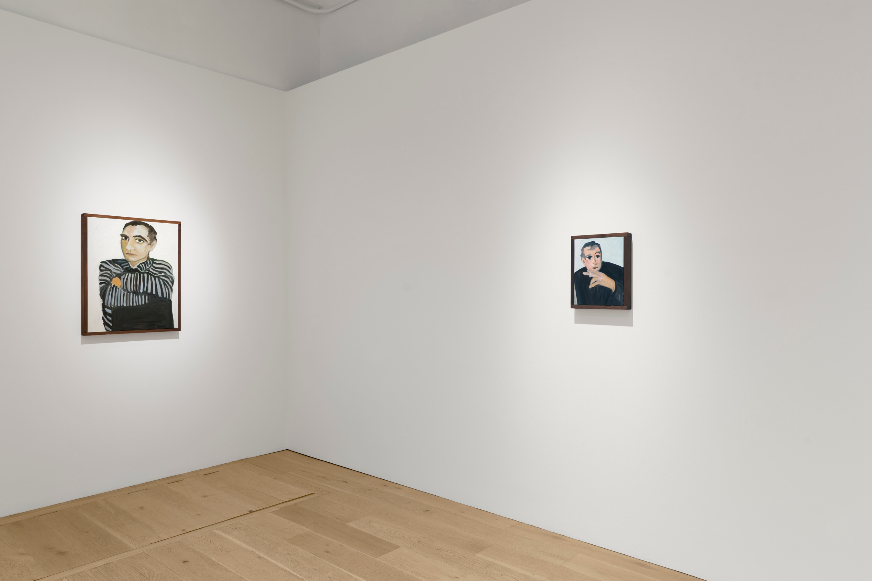 Installation view of &ldquo;Phoebe Derlee: Echoes,&rdquo; Venus Over Manhattan, New York, 2024.