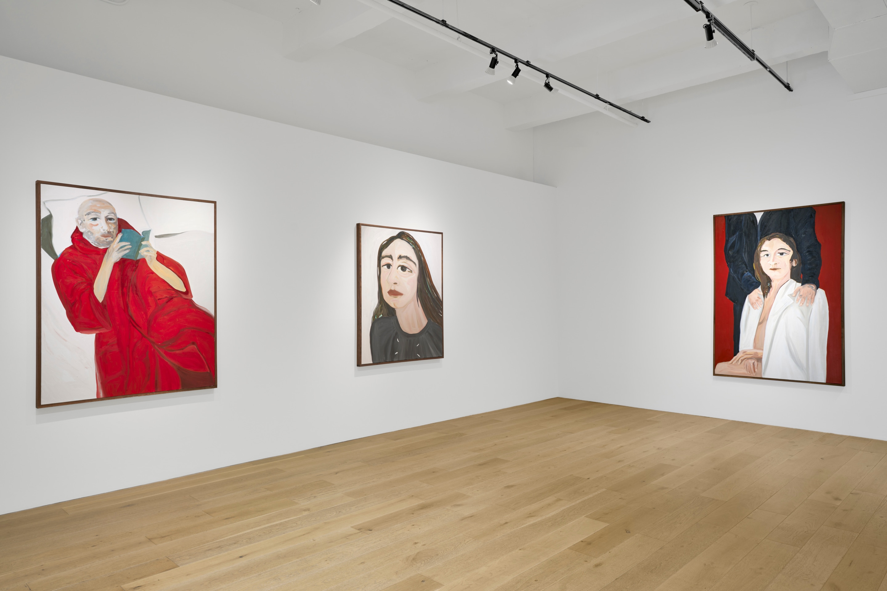 Installation view of &ldquo;Phoebe Derlee: Echoes,&rdquo; Venus Over Manhattan, New York, 2024.