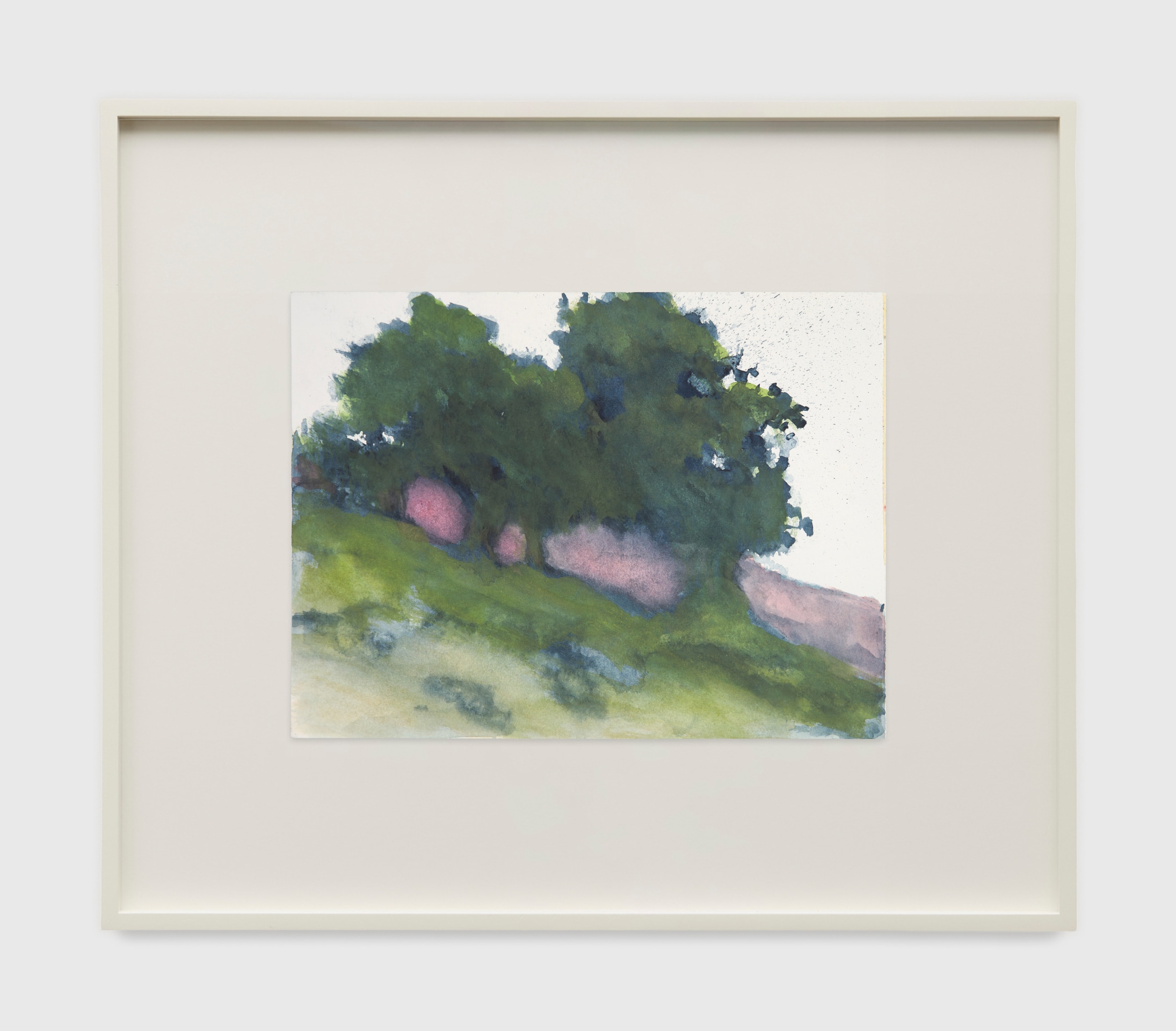 Untitled work on paper by Richard Mayhew