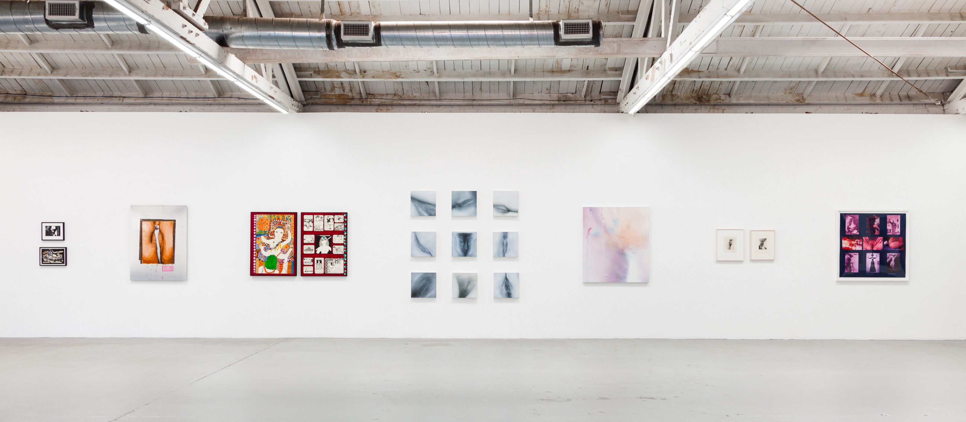 Installation view of CUNT, Los Angeles, Venus Over Los Angeles, 2017