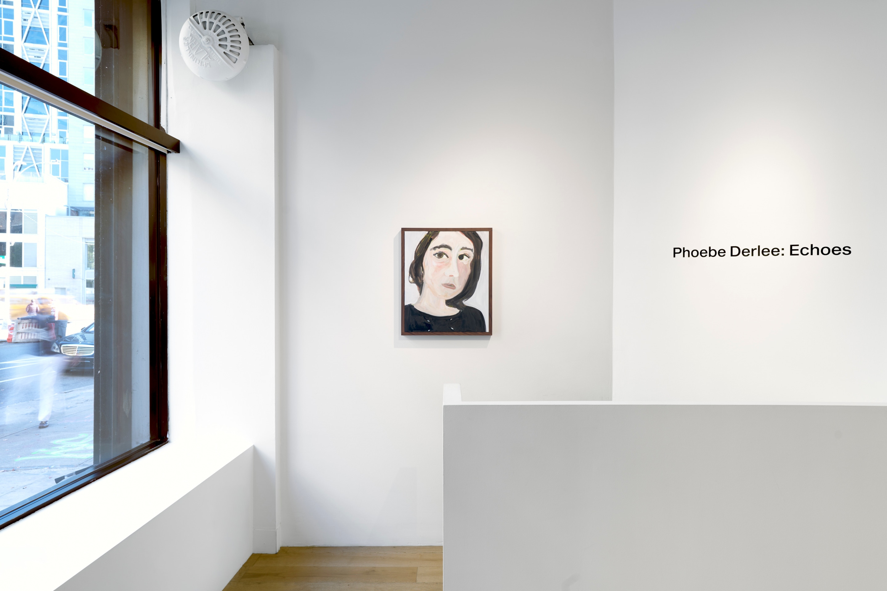 Installation view of &ldquo;Phoebe Derlee: Echoes,&rdquo; Venus Over Manhattan, New York, 2024.