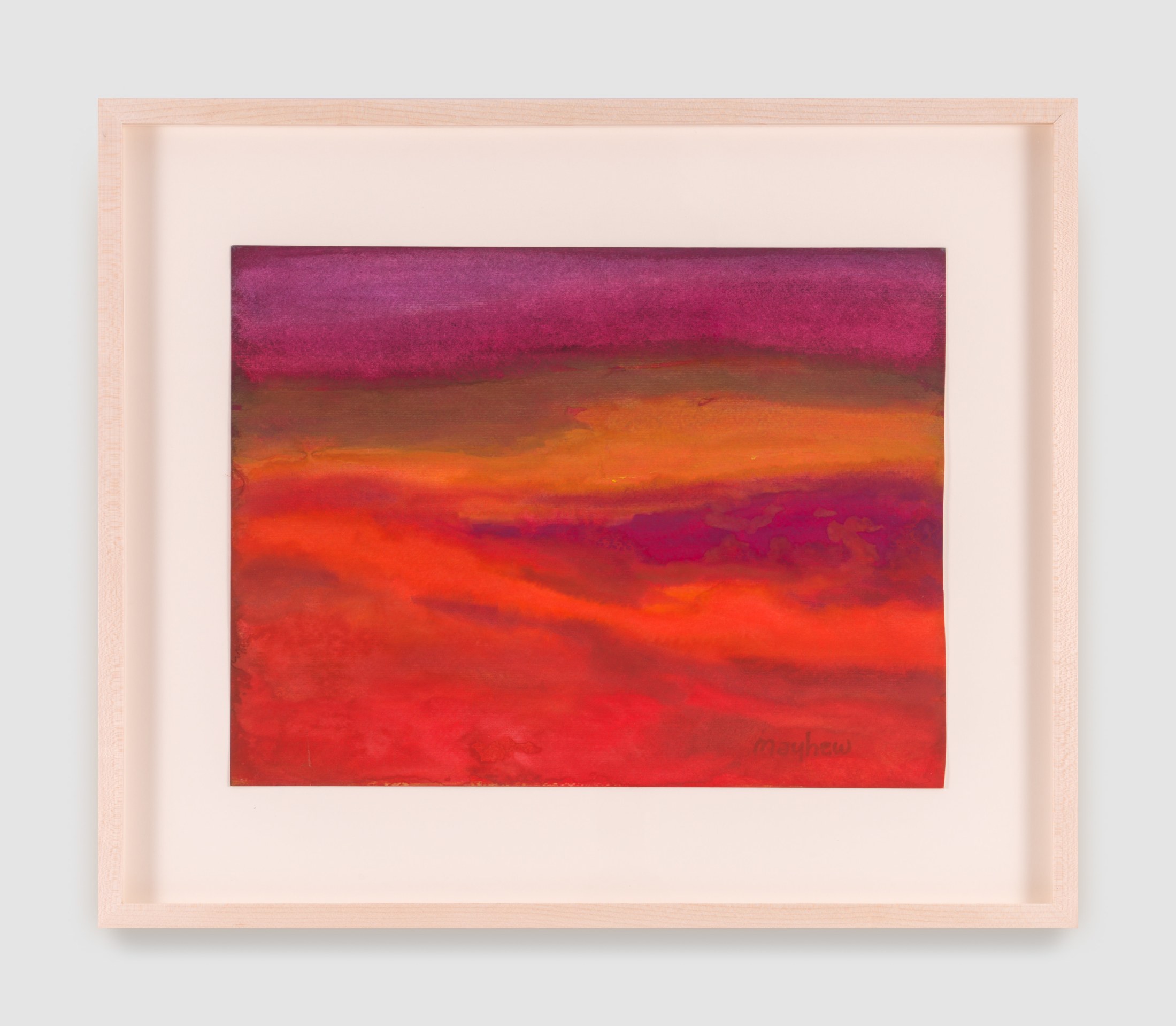 Work on paper titled November Series from 2014 by Richard Mayhew