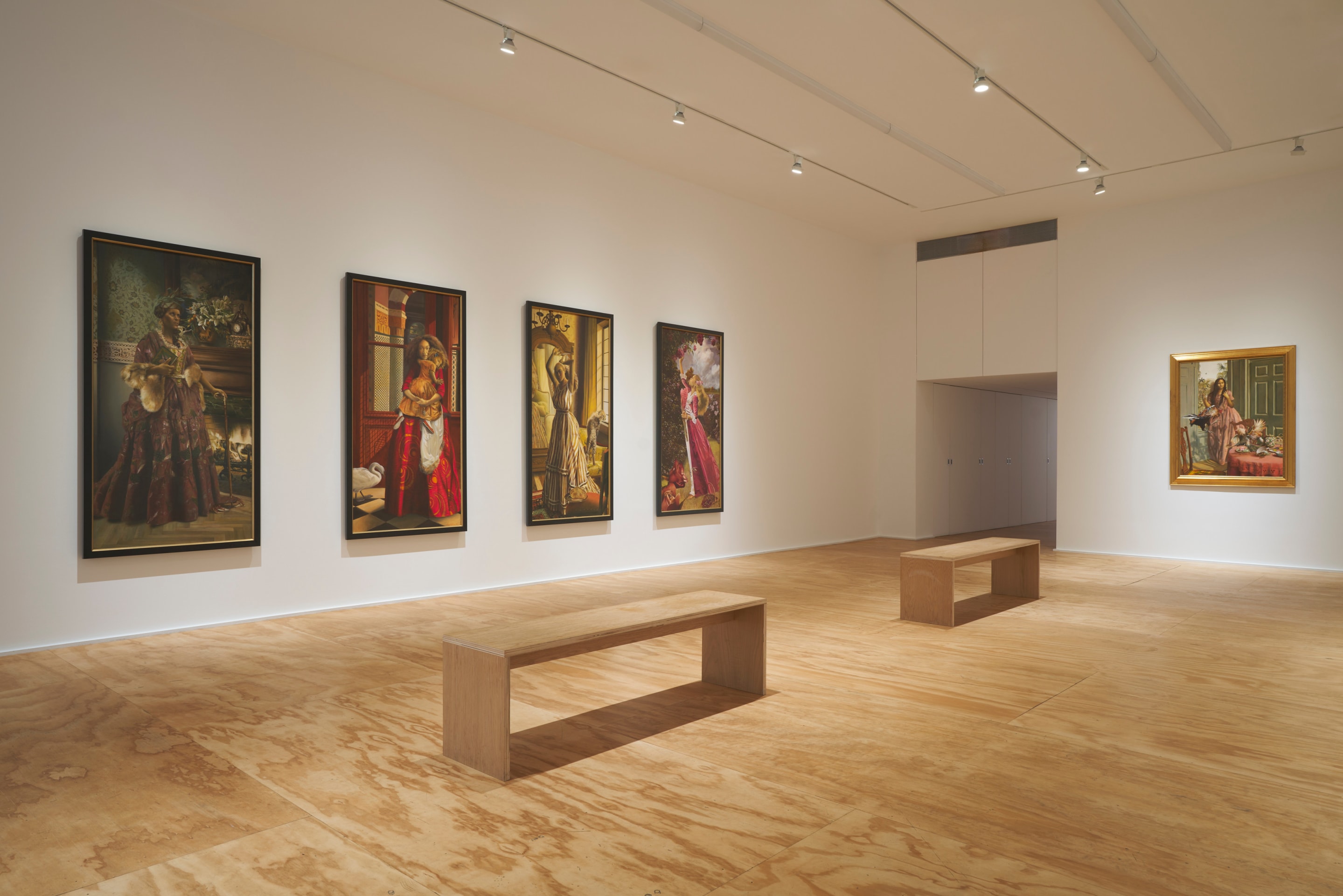 Installation view of &ldquo;Elizabeth Colomba,&rdquo; Venus Over Manhattan, New York, 2025.