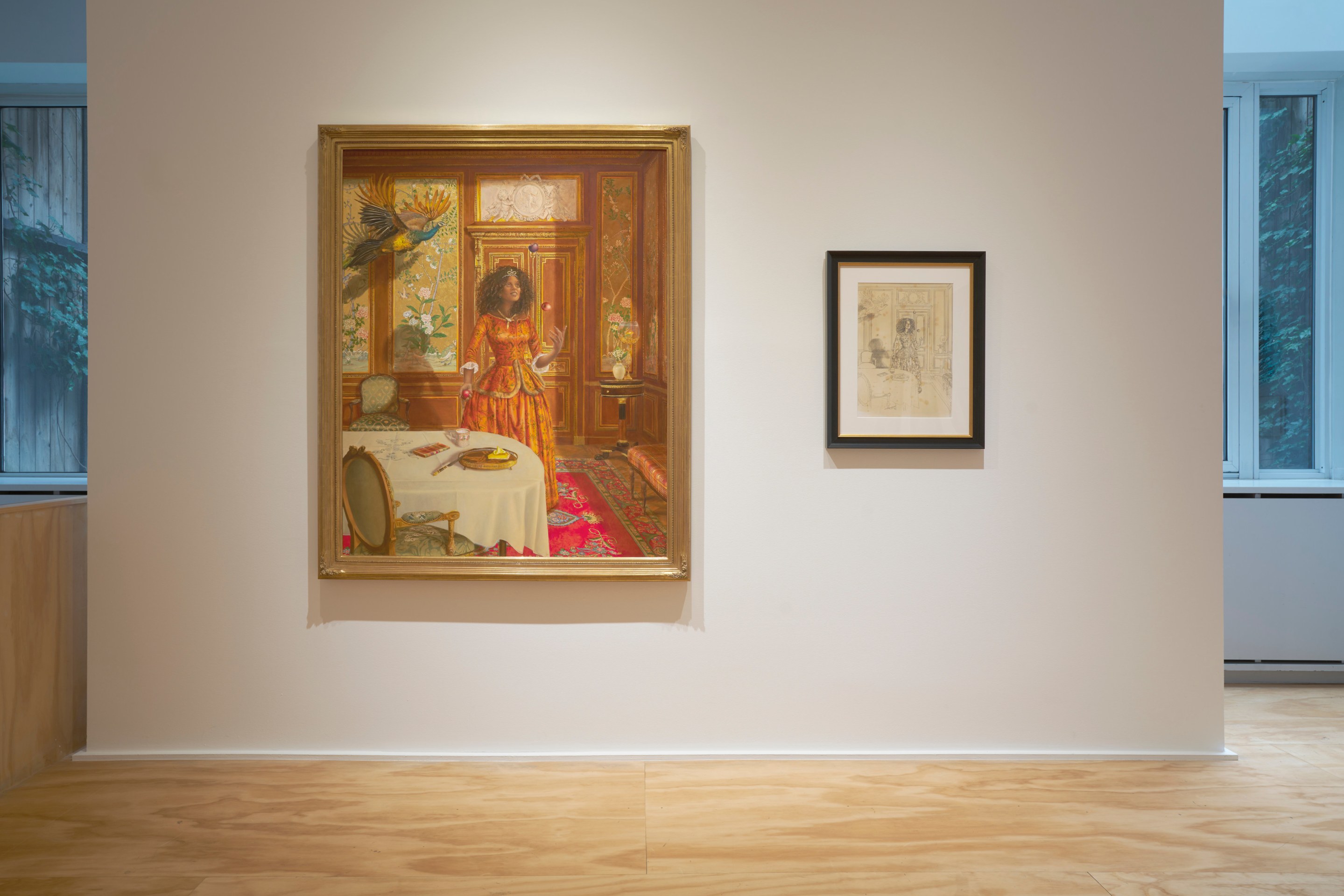 Installation view of &ldquo;Elizabeth Colomba,&rdquo; Venus Over Manhattan, New York, 2025.