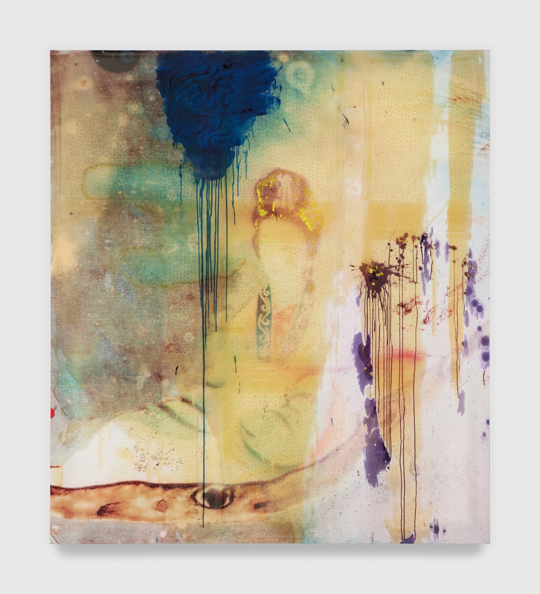 Painting by Julian Schnabel titled Untitled (Chinese) from 2008