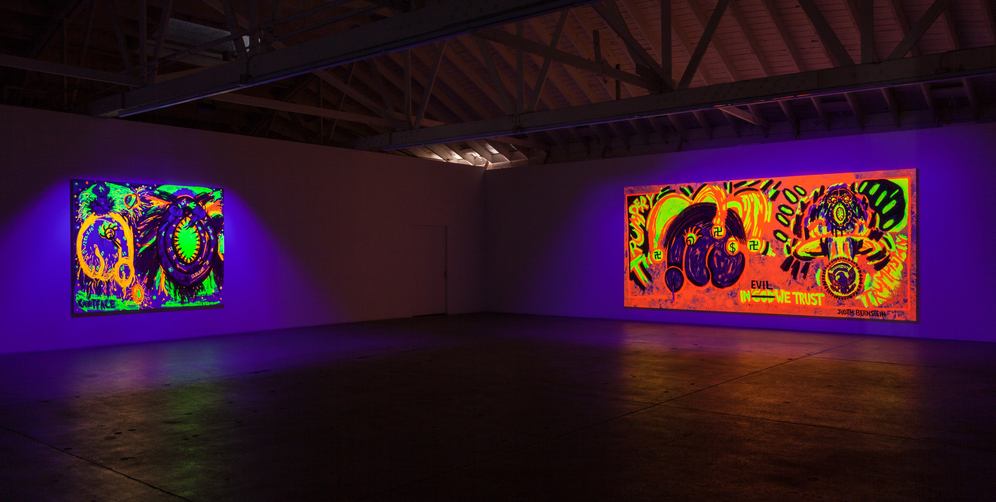Installation view of CUNT, Los Angeles, Venus Over Los Angeles, 2017
