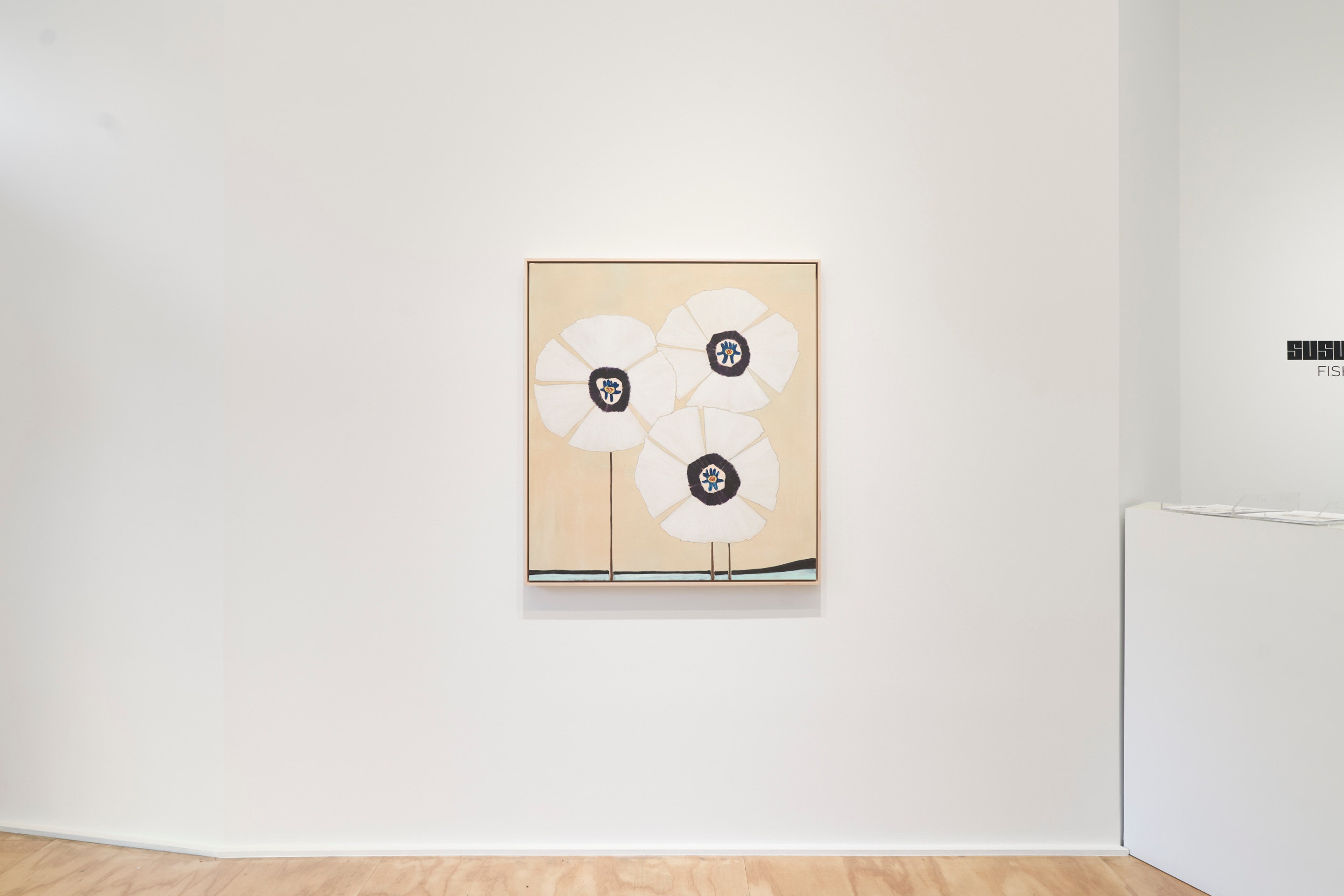 Installation view of Susumu Kamijo: Fish &amp; Flowers, Venus Over Manhattan, New York, 2025