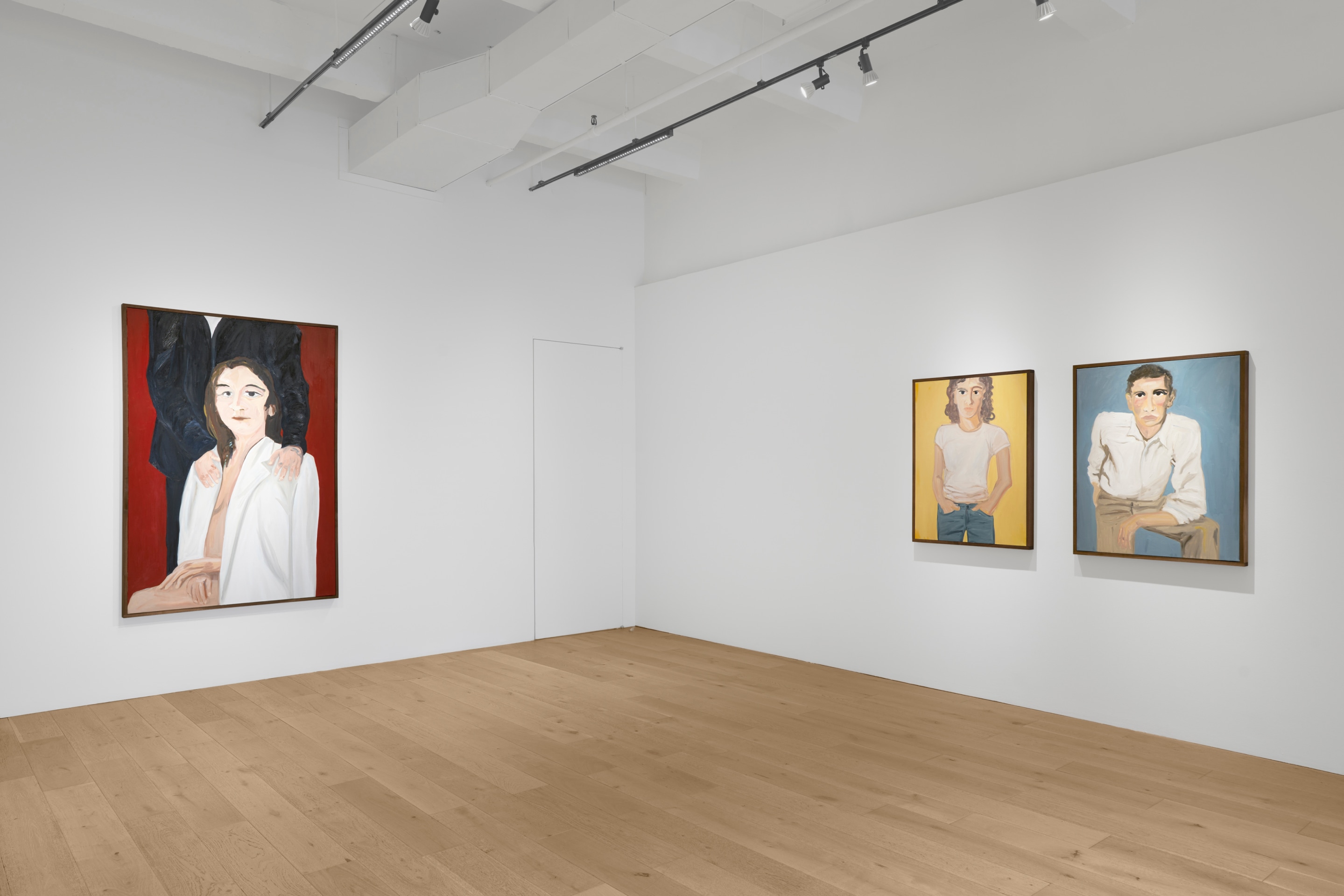 Installation view of &ldquo;Phoebe Derlee: Echoes,&rdquo; Venus Over Manhattan, New York, 2024.