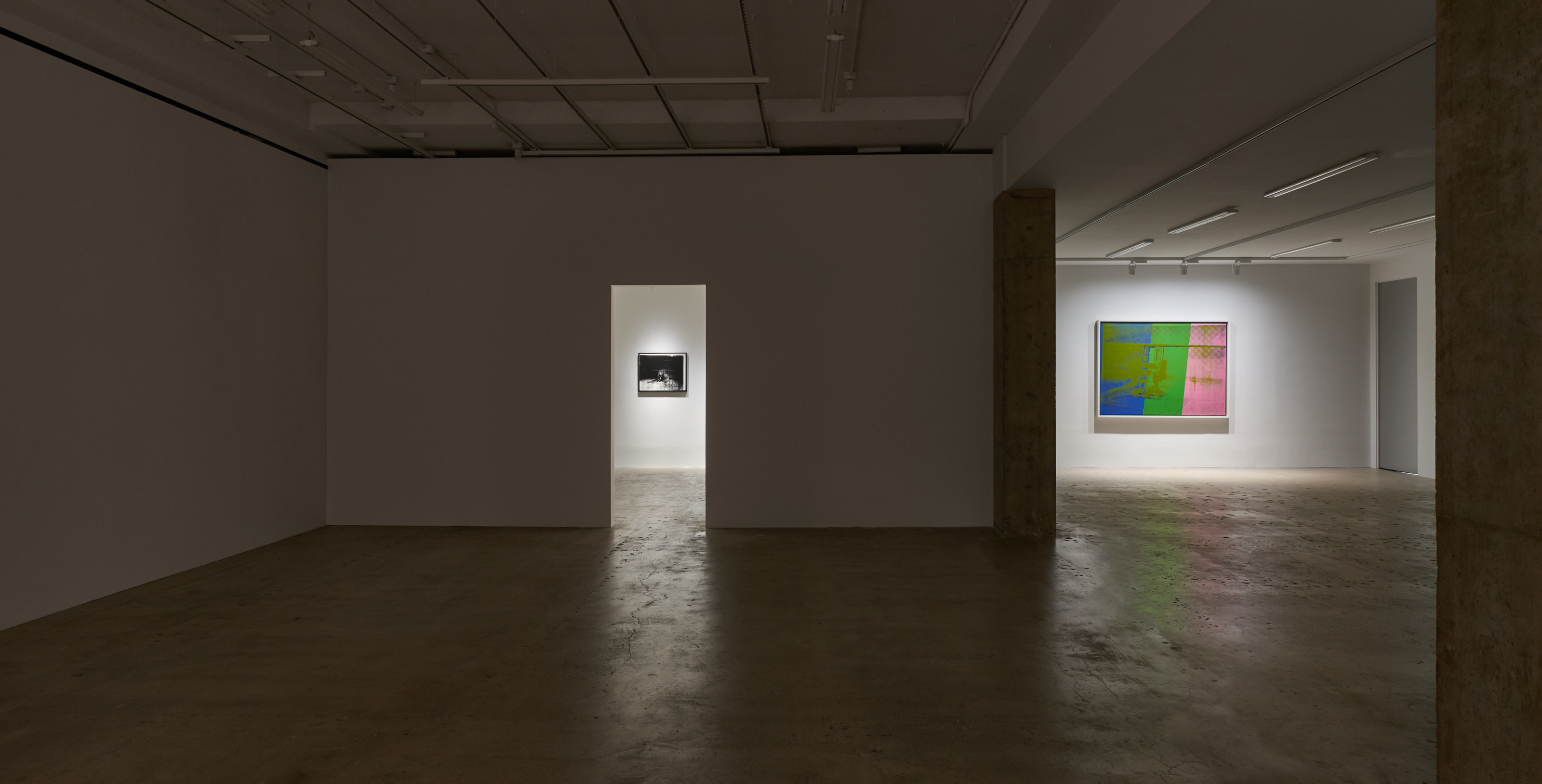 Installation view of Little Electric Chairs, New York, Venus Over Manhattan, 2016