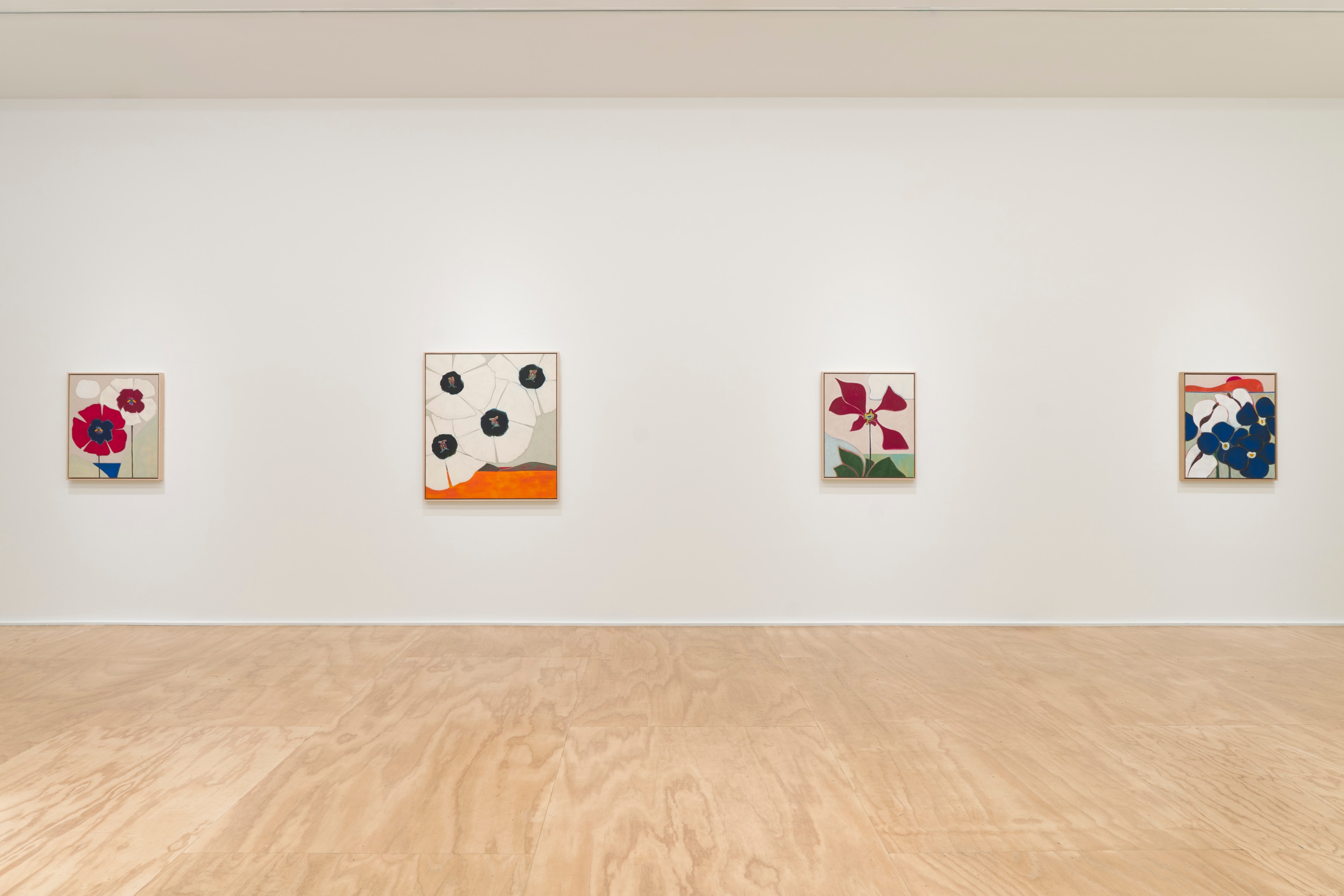 Installation view of Susumu Kamijo: Fish &amp; Flowers, Venus Over Manhattan, New York, 2025