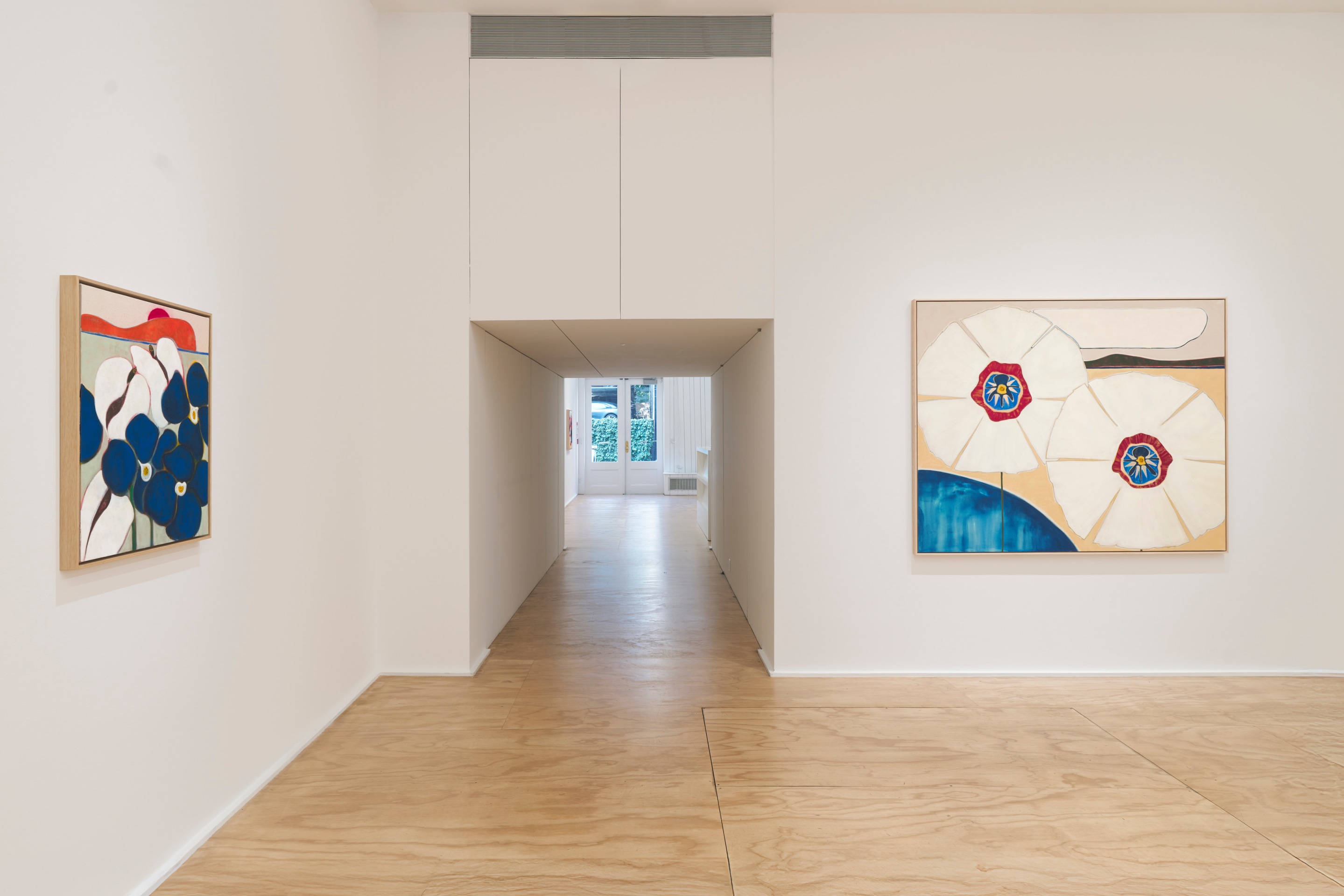 Installation view of Susumu Kamijo: Fish &amp; Flowers, Venus Over Manhattan, New York, 2025