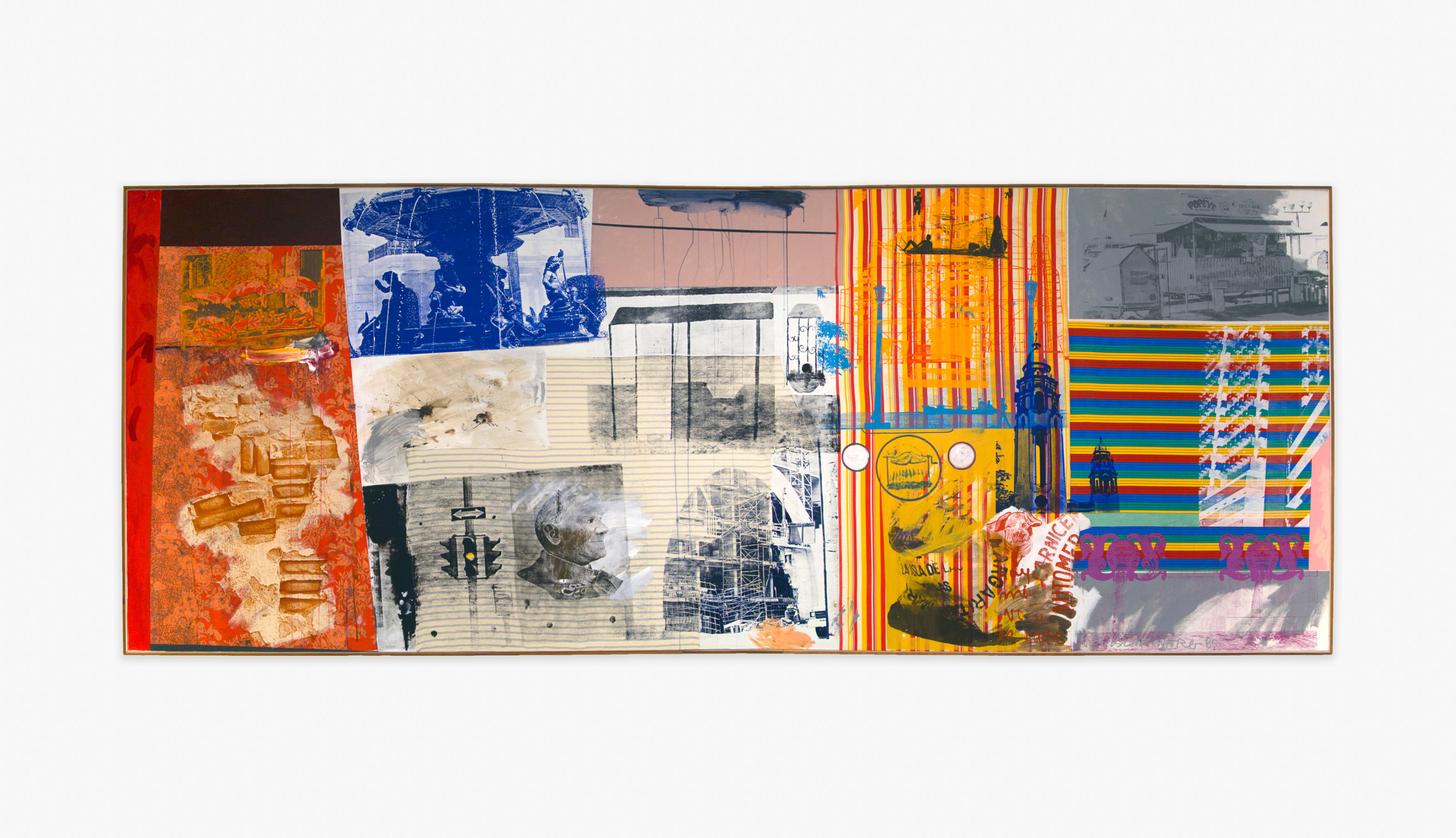 Robert Rauschenberg PRIMO CALLE / ROCI VENEZUELA, 1985