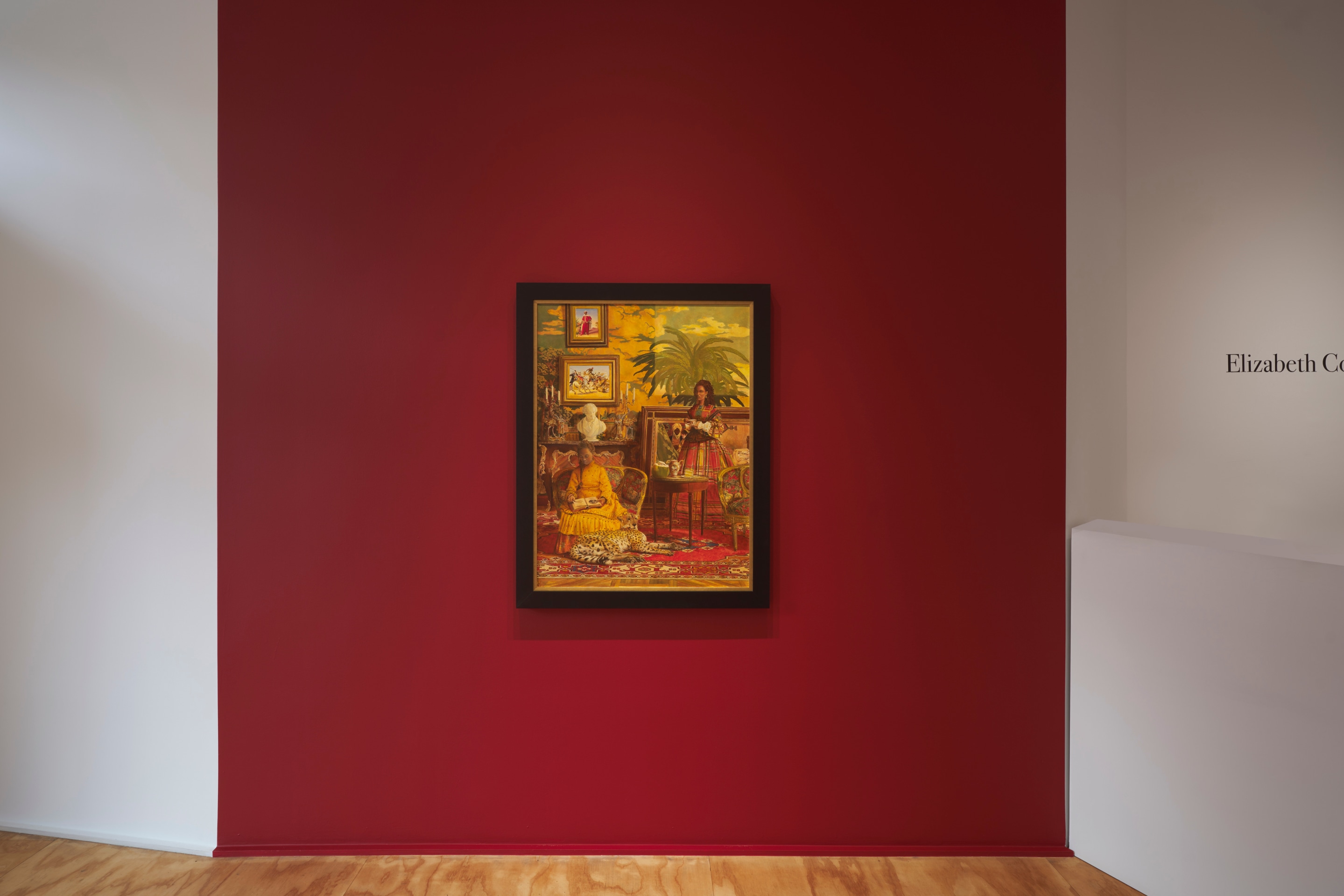 Installation view of &ldquo;Elizabeth Colomba,&rdquo; Venus Over Manhattan, New York, 2025.