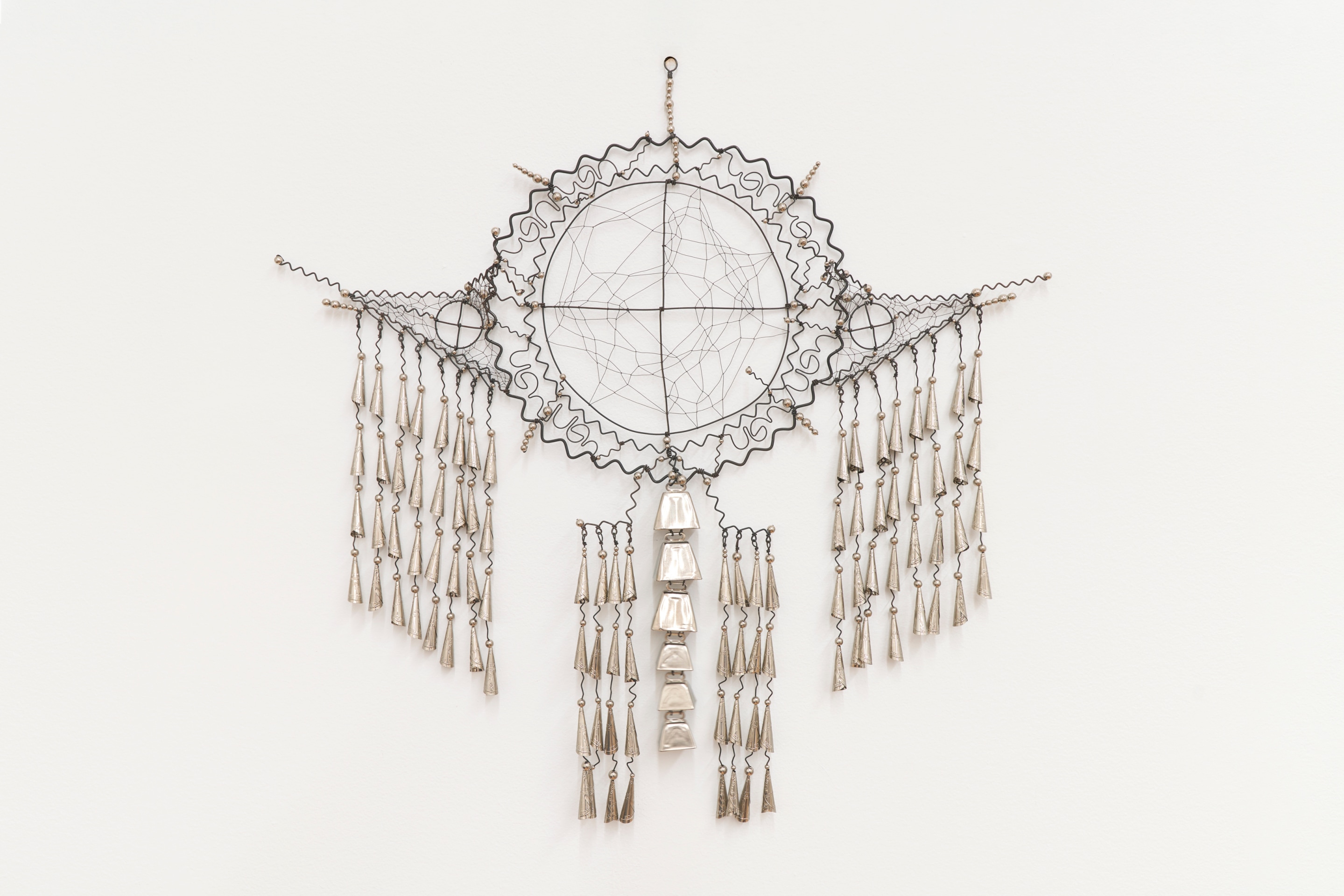 Sculpture by Brad Kahlhamer titled Catcher from 2022-2024