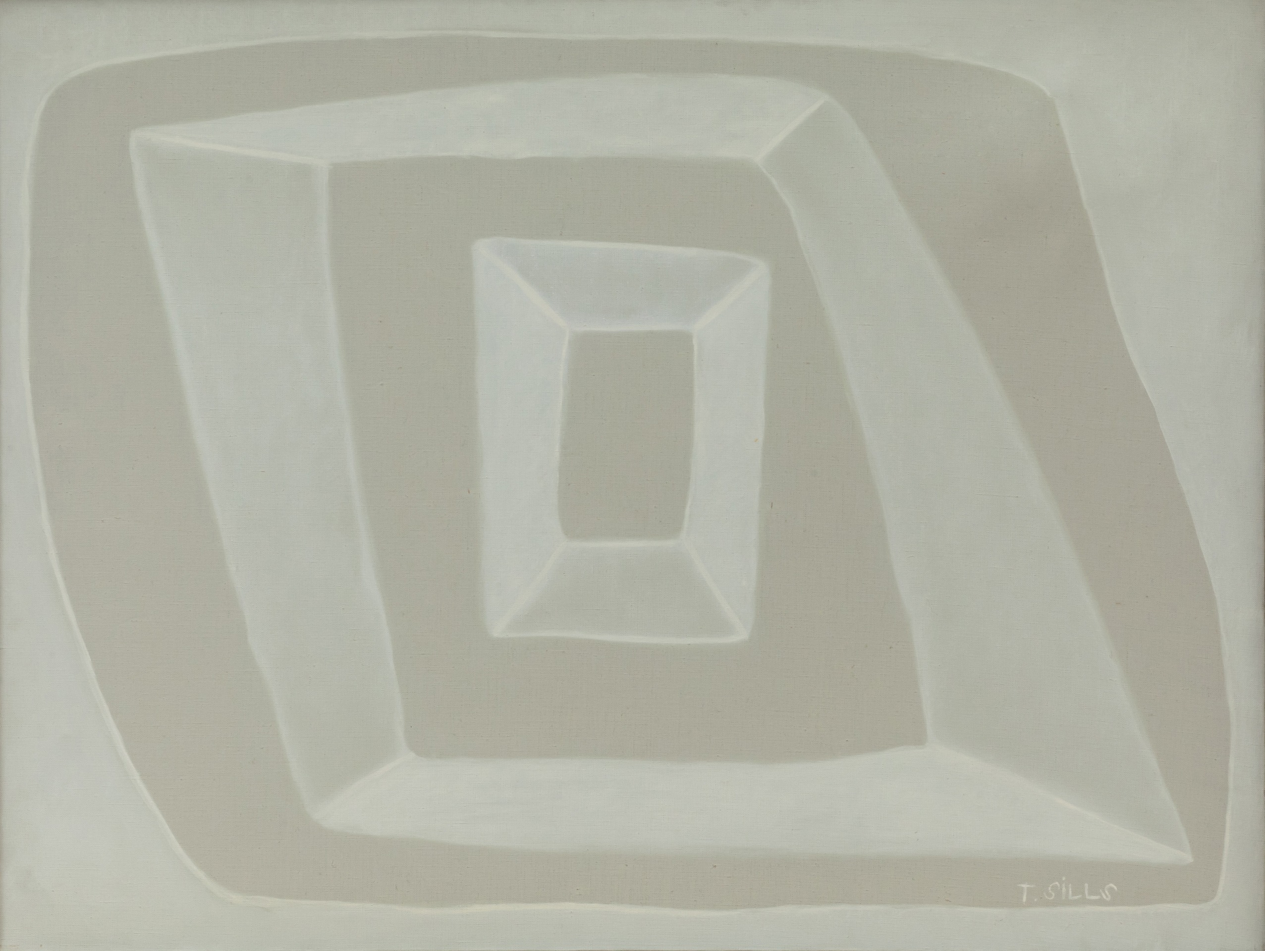 Thomas Sills, Untitled (white painting), 1975