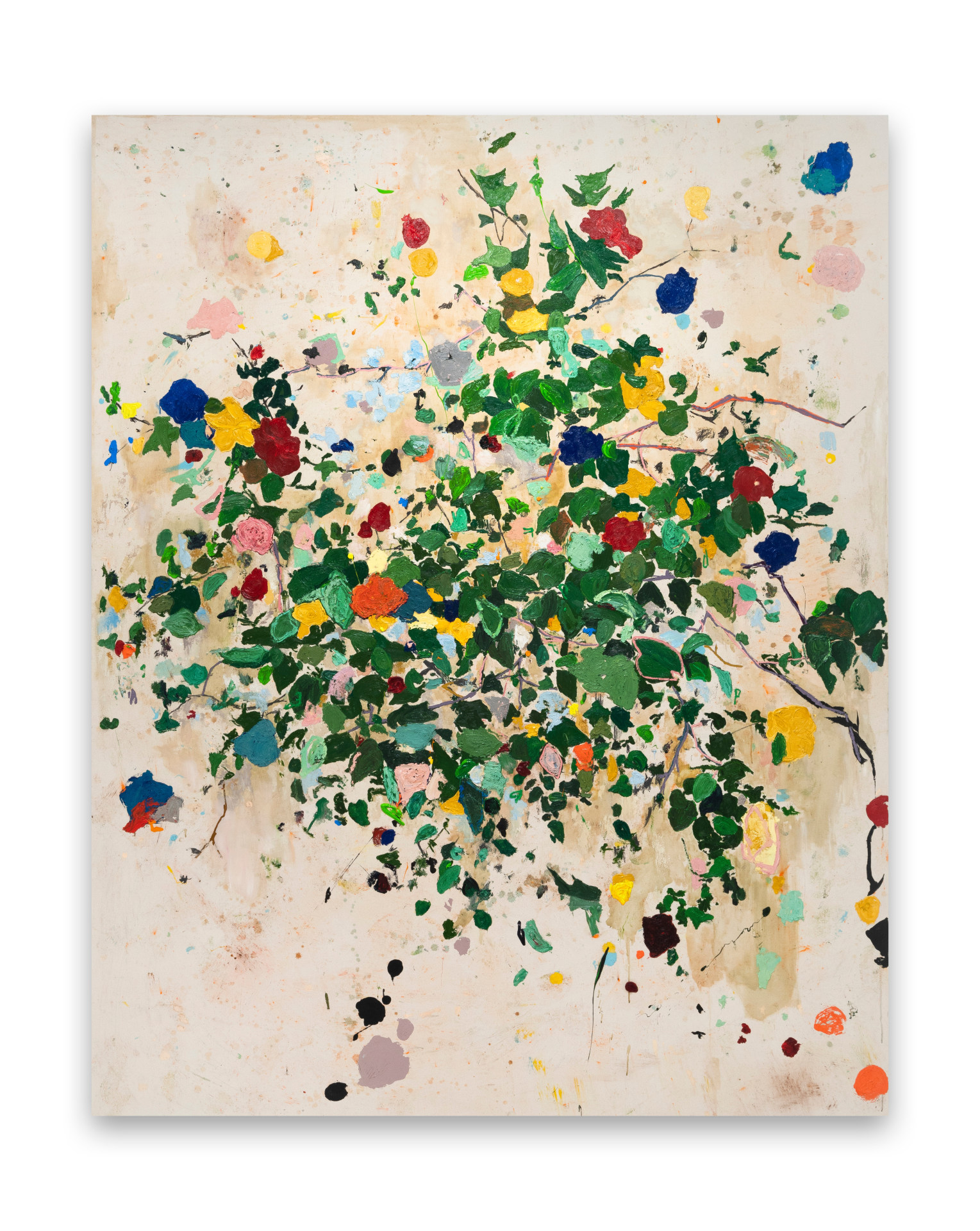 Hu&ecirc; Thi Hoffmaster, Untitled (I Wish You Bluebirds #12), 2025