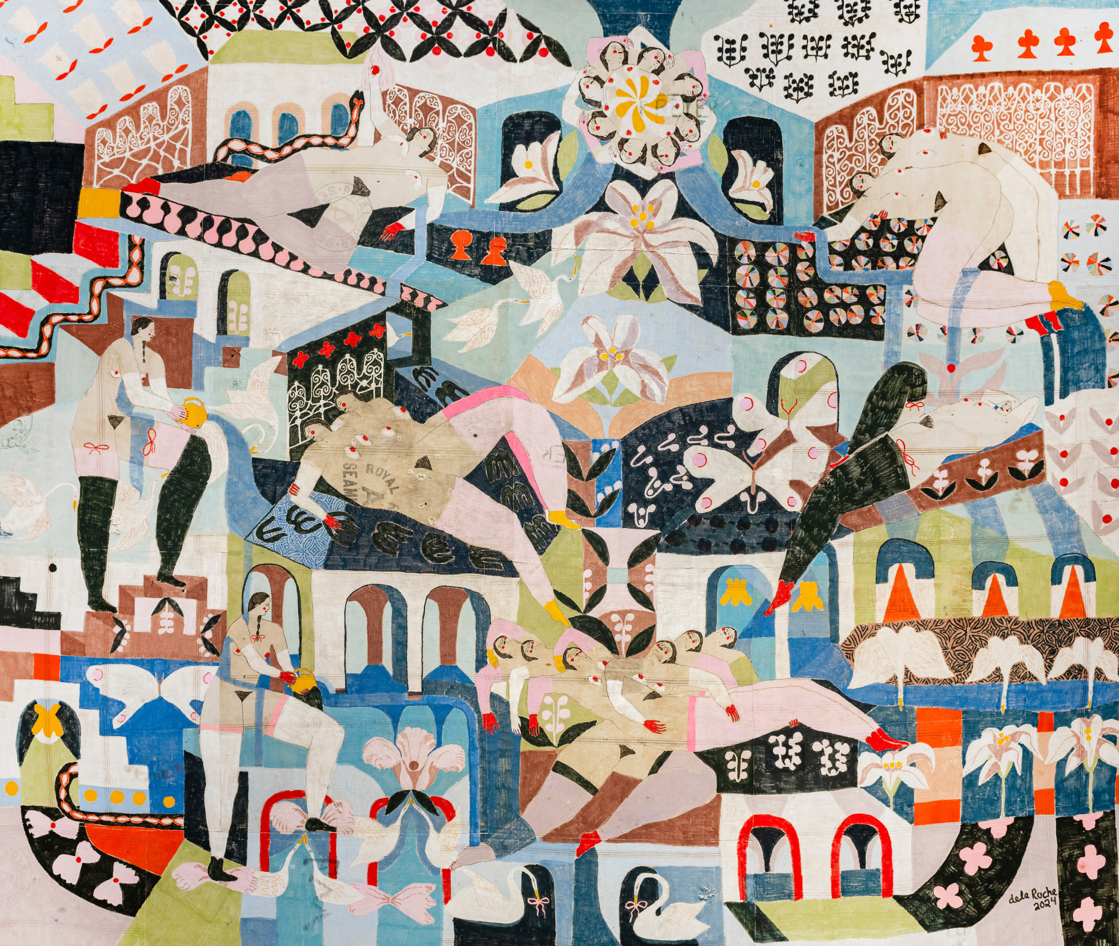 Lauren dela Roche, Origin of a Flower, 2024