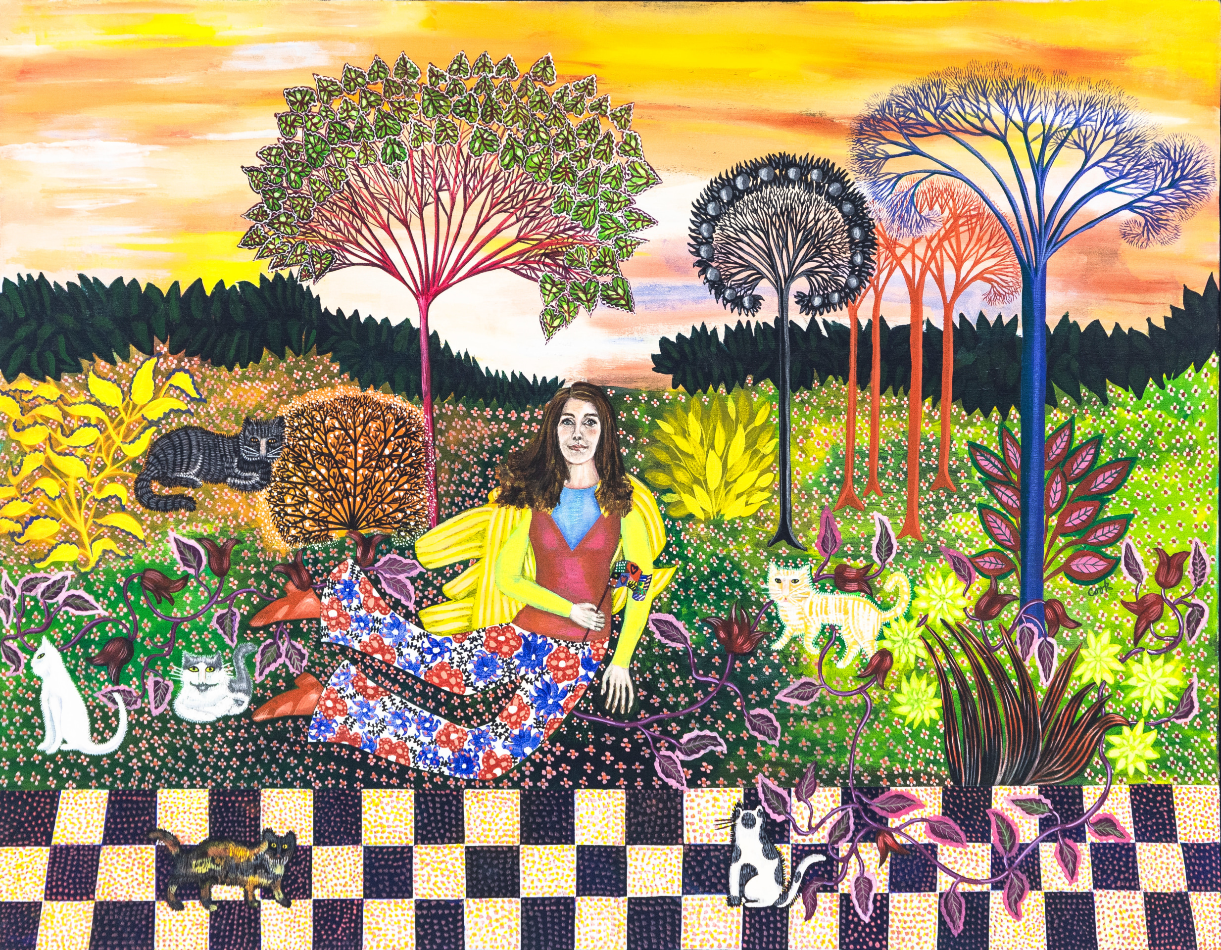 Sally Cook, I Go to Africa, 1971
