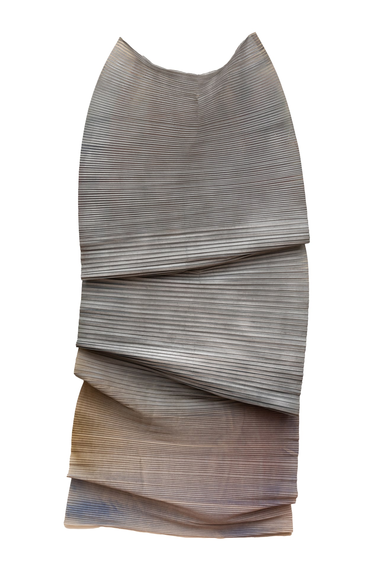 Nina Yankowitz, Pleated Painting, 1971&ndash;72