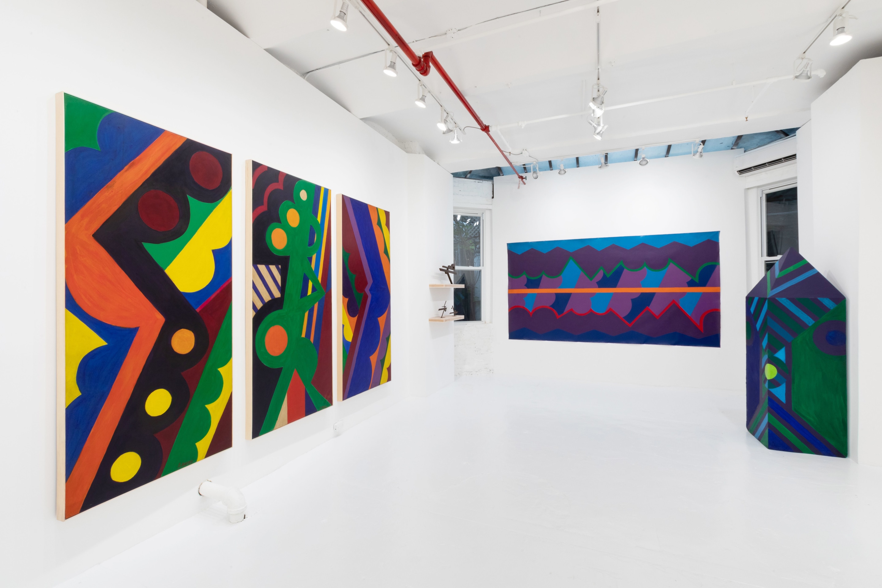 Ellsworth Ausby: Somewhere in Space, Paintings from the 1960s and 1970s