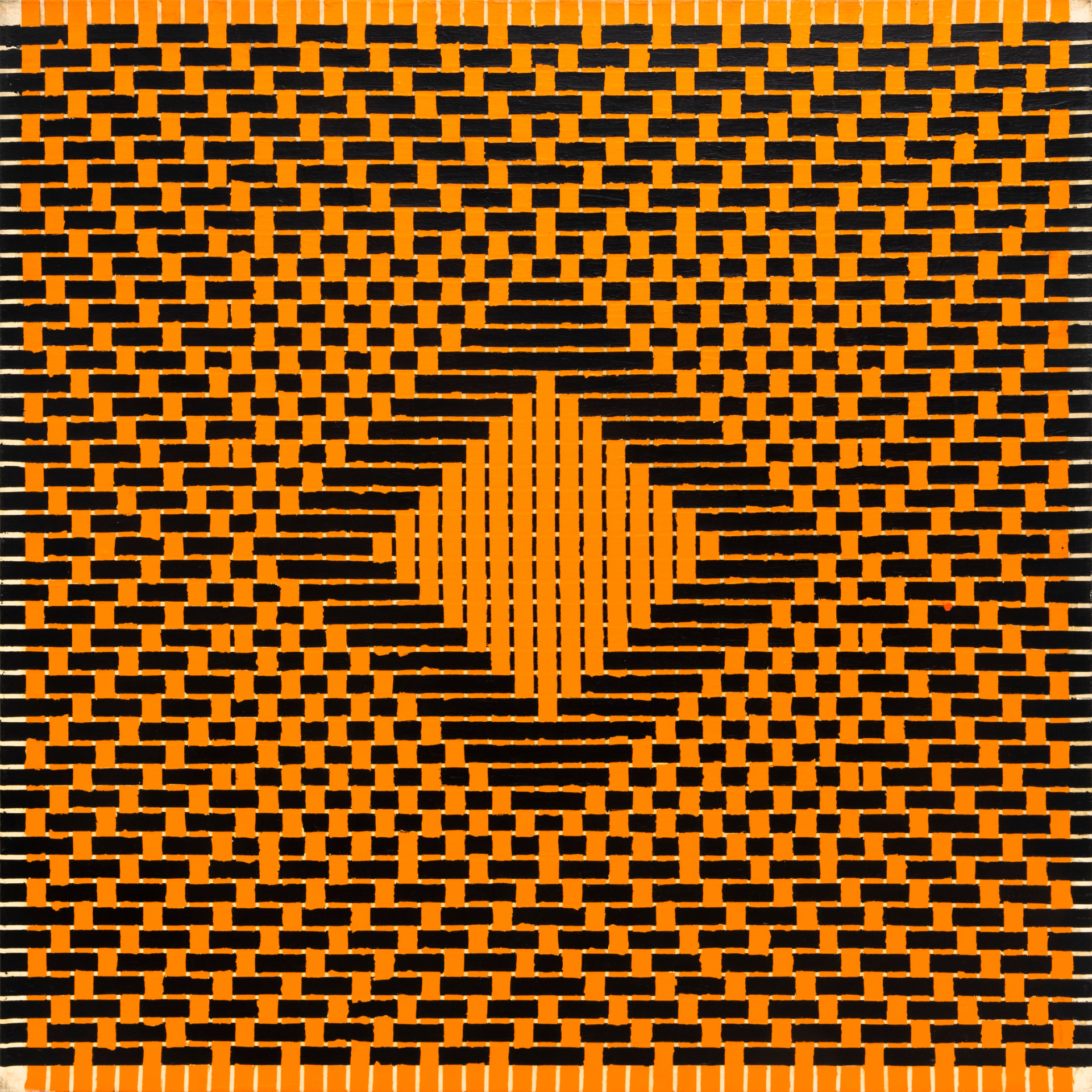 Susan Fortgang, Tequila Sunrise (or) Radiating Diamond, 1978