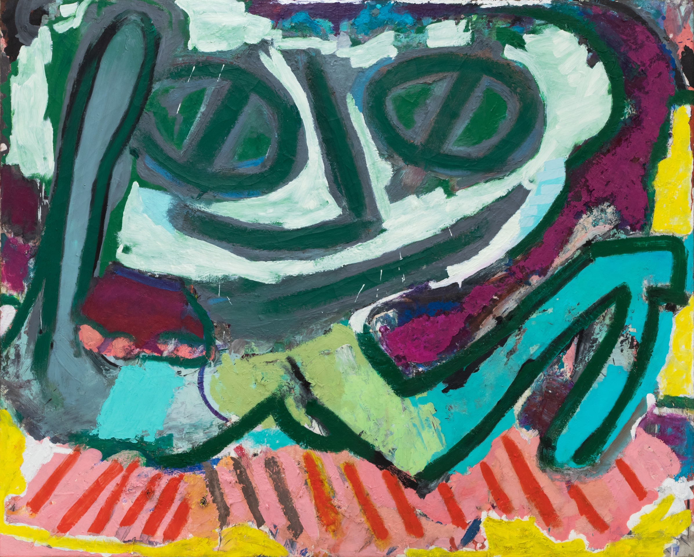 Jay Milder (1934-), Subway Runner BMT, 1963