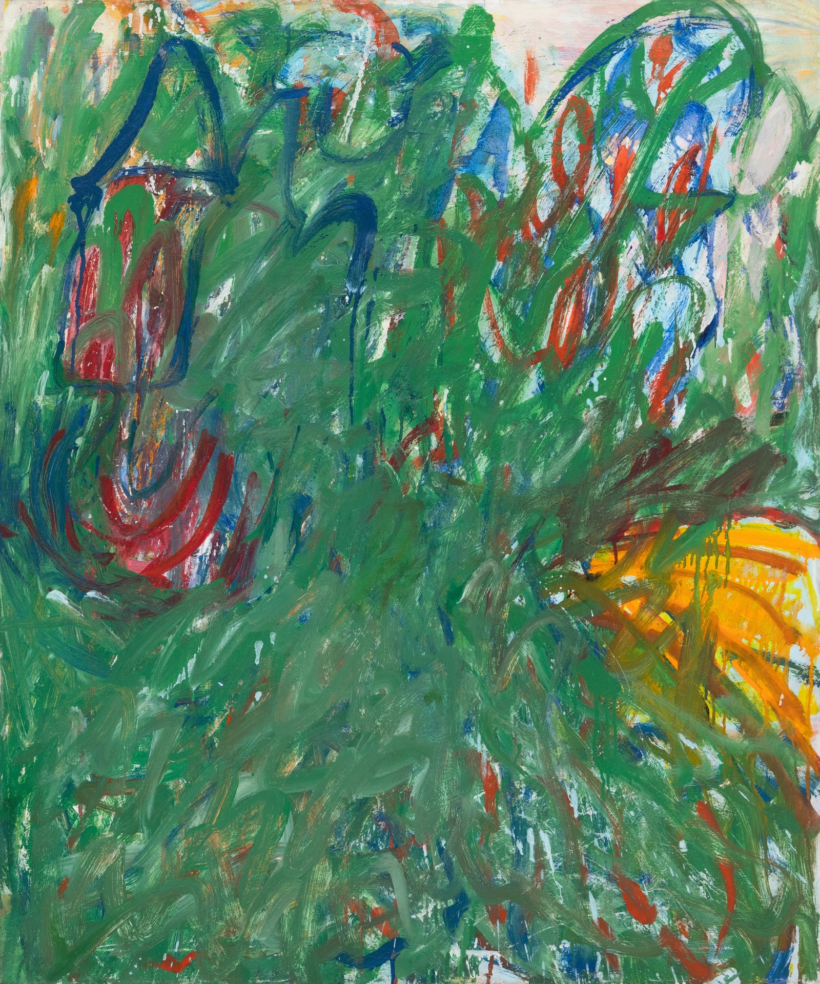 Pat Passlof, Red Eye, 1959