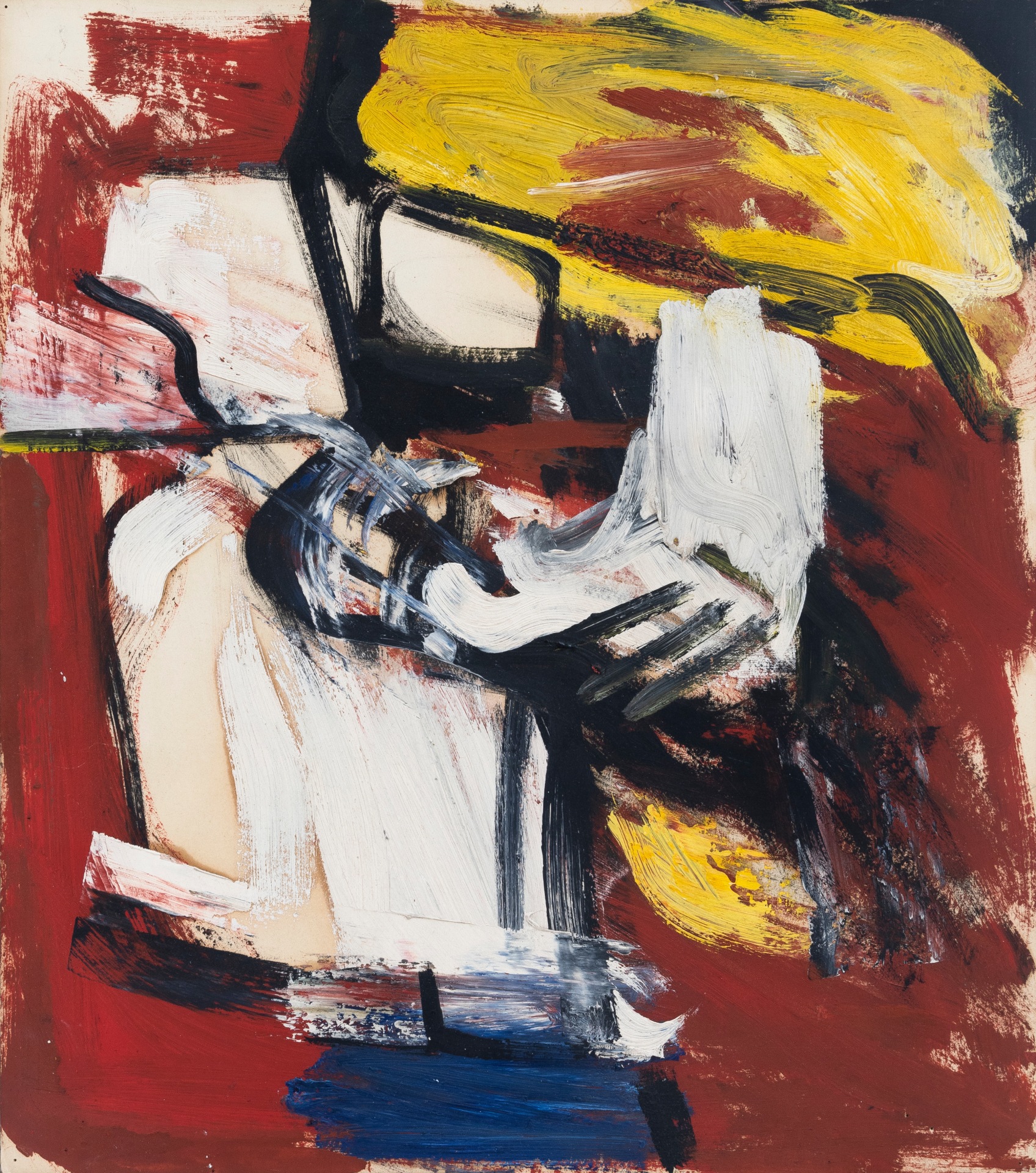 Pat Passlof, Untitled, 1956