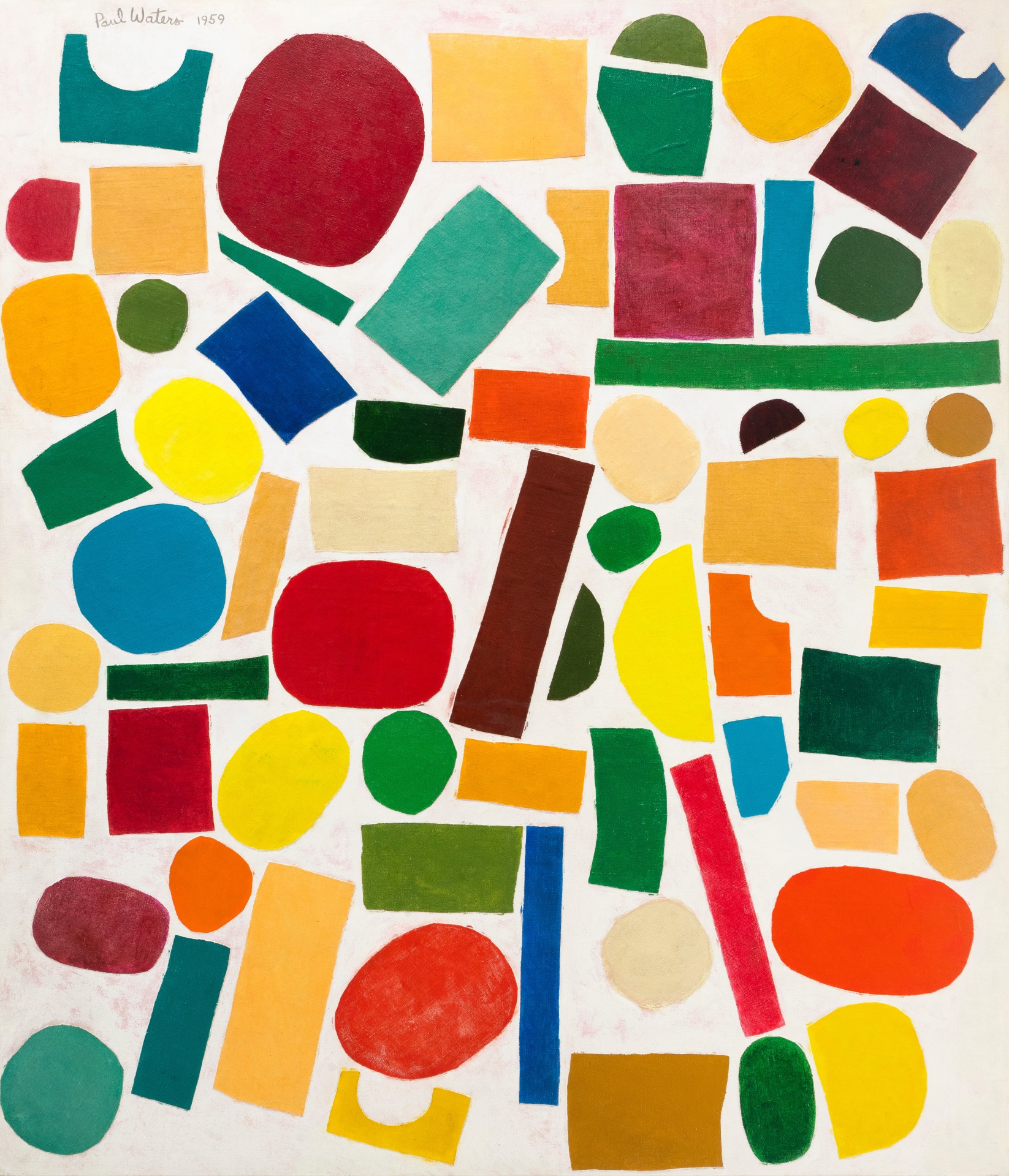 Paul Waters, City Life, 1959