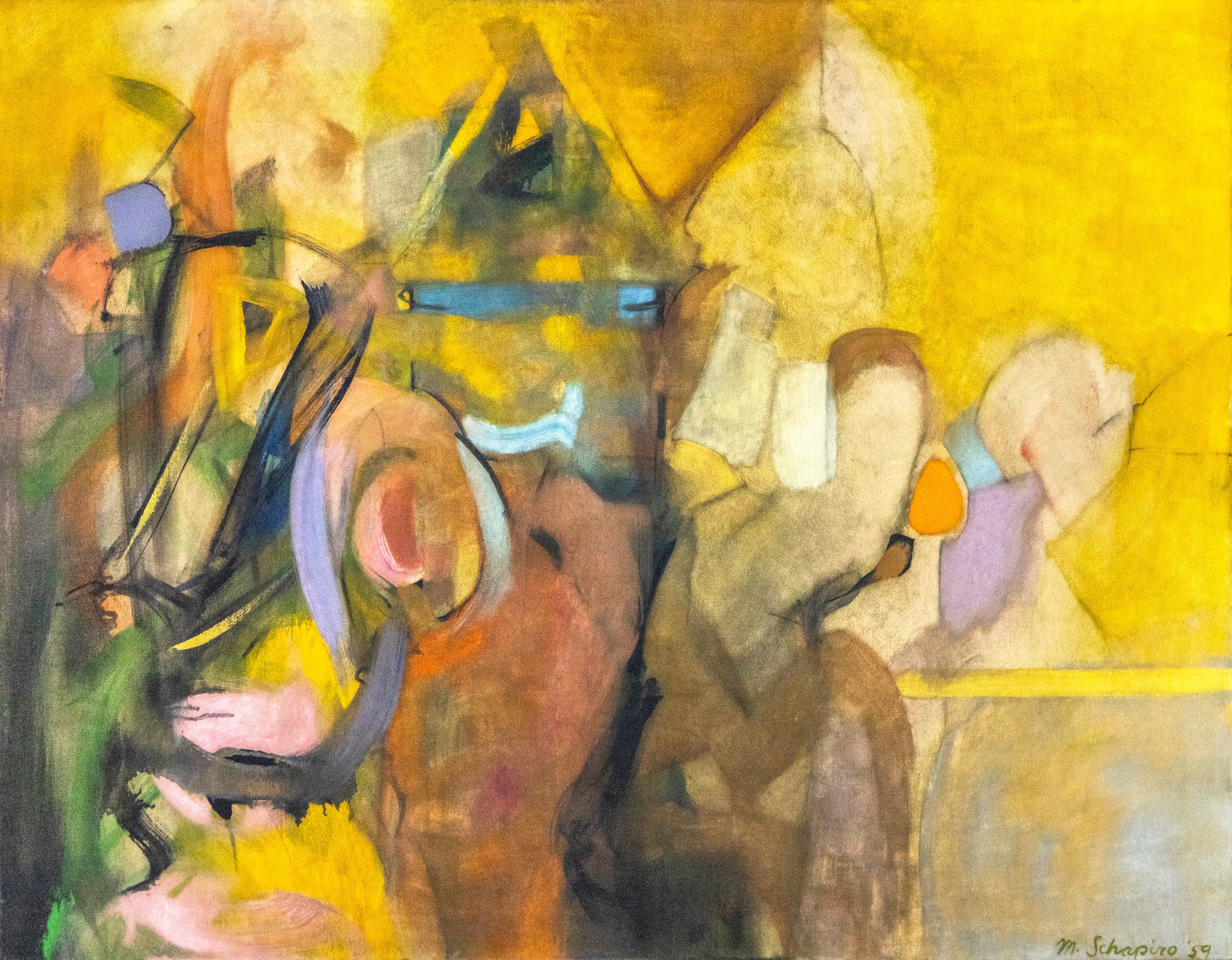 Miriam Schapiro, Doll's House, 1959