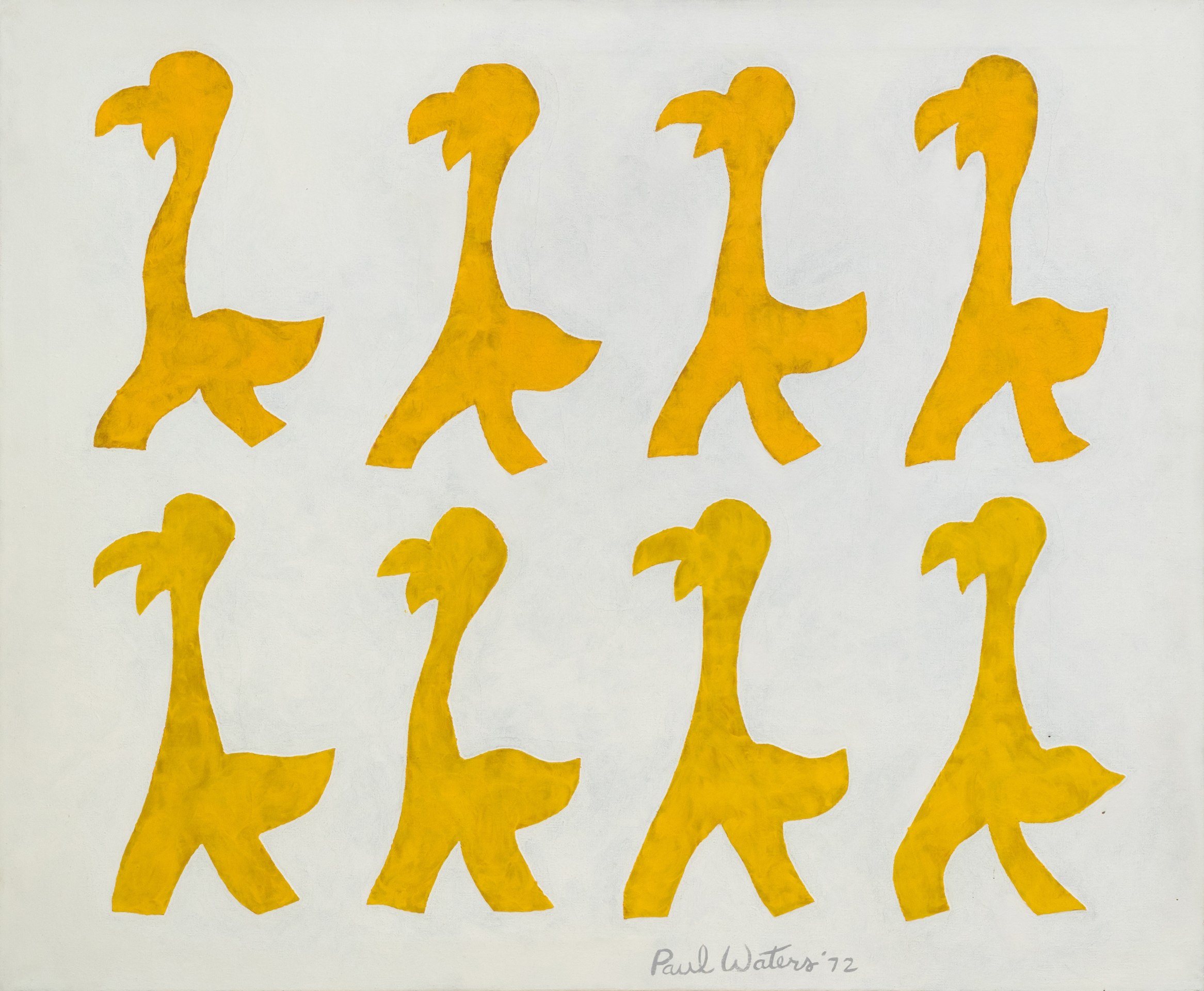 Paul&nbsp;Waters, Eight Birds, 1972
