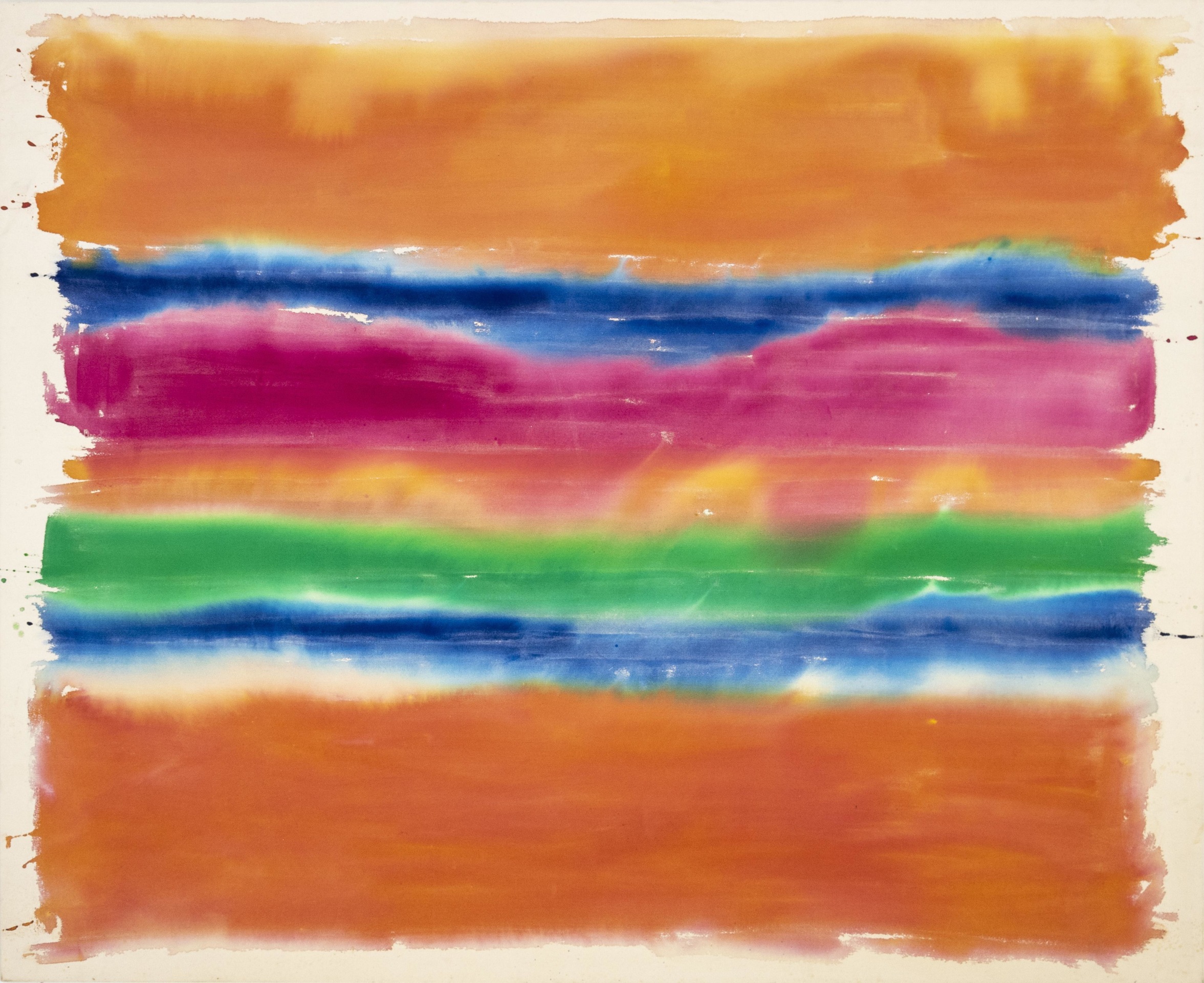 Pat Lipsky (1941-), Lucky Streak, 1971