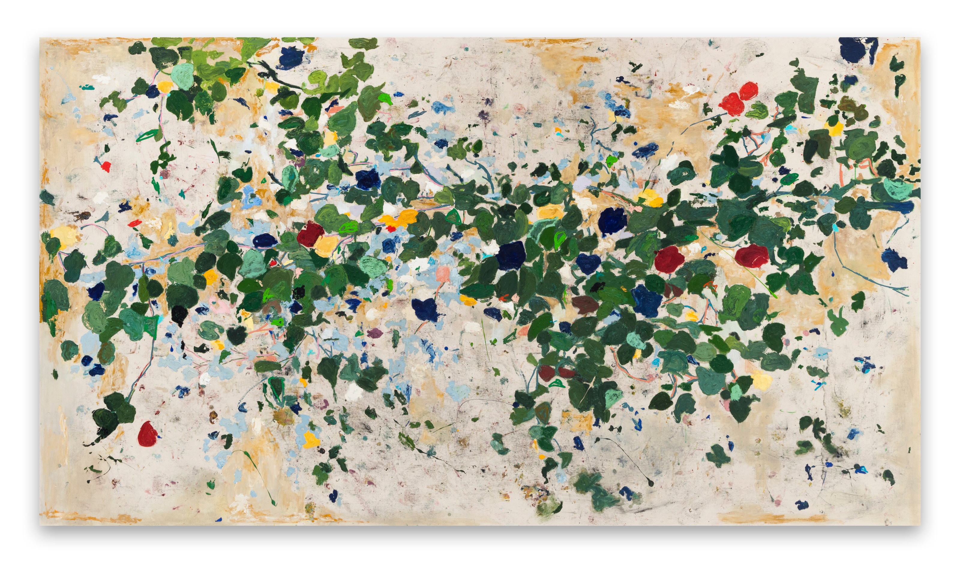 Hu&ecirc; Thi Hoffmaster, Untitled (I Wish You Bluebirds #9), 2025