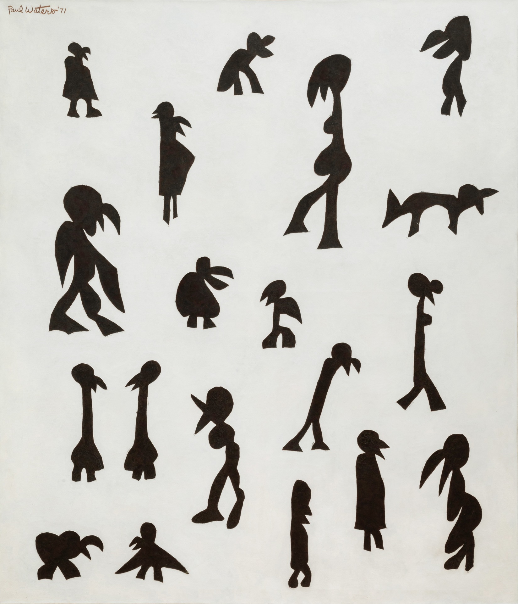 Paul Waters, Nineteen Birds, 1971