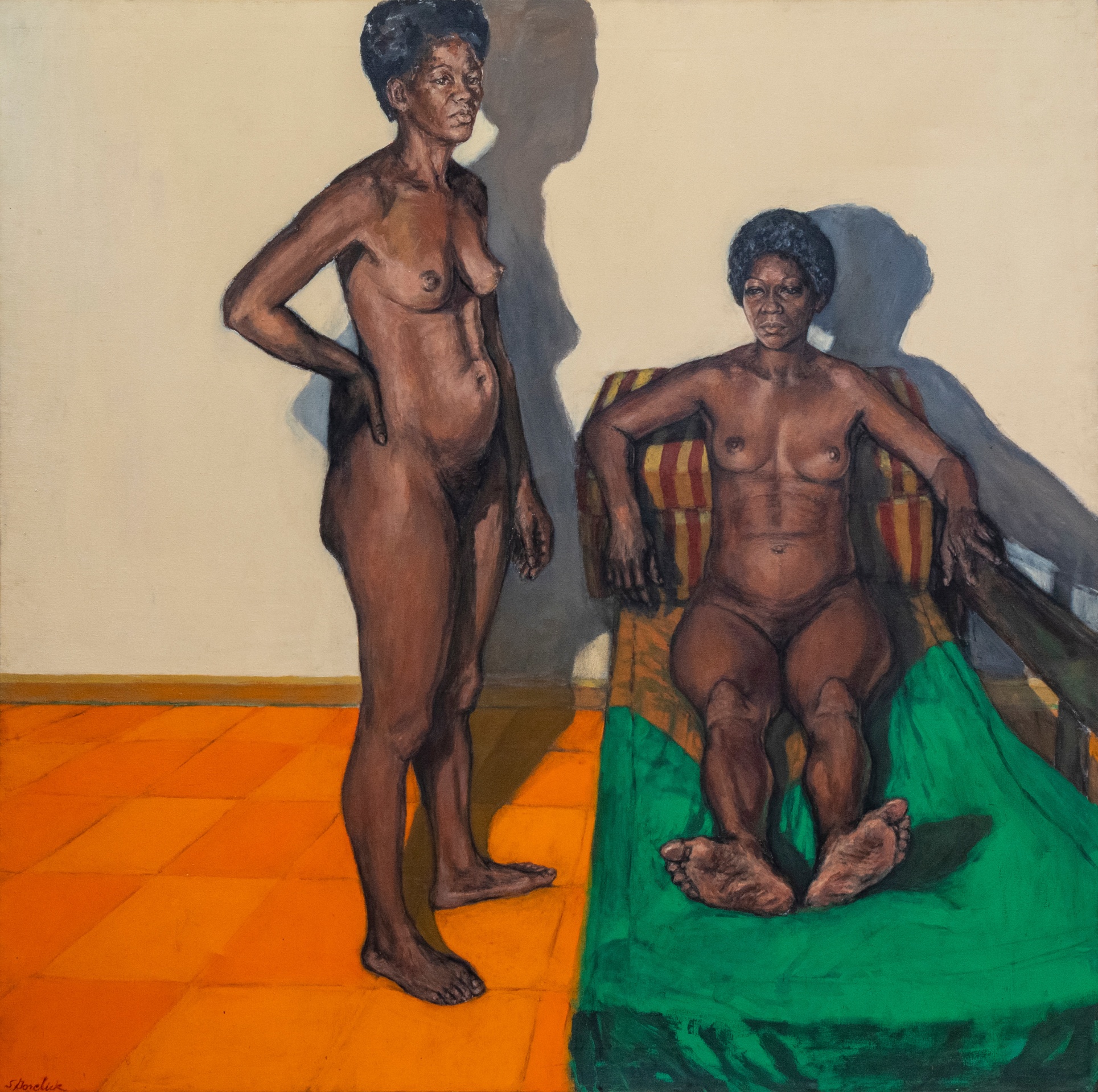 Shirley Gorelick, Double Libby, 1970