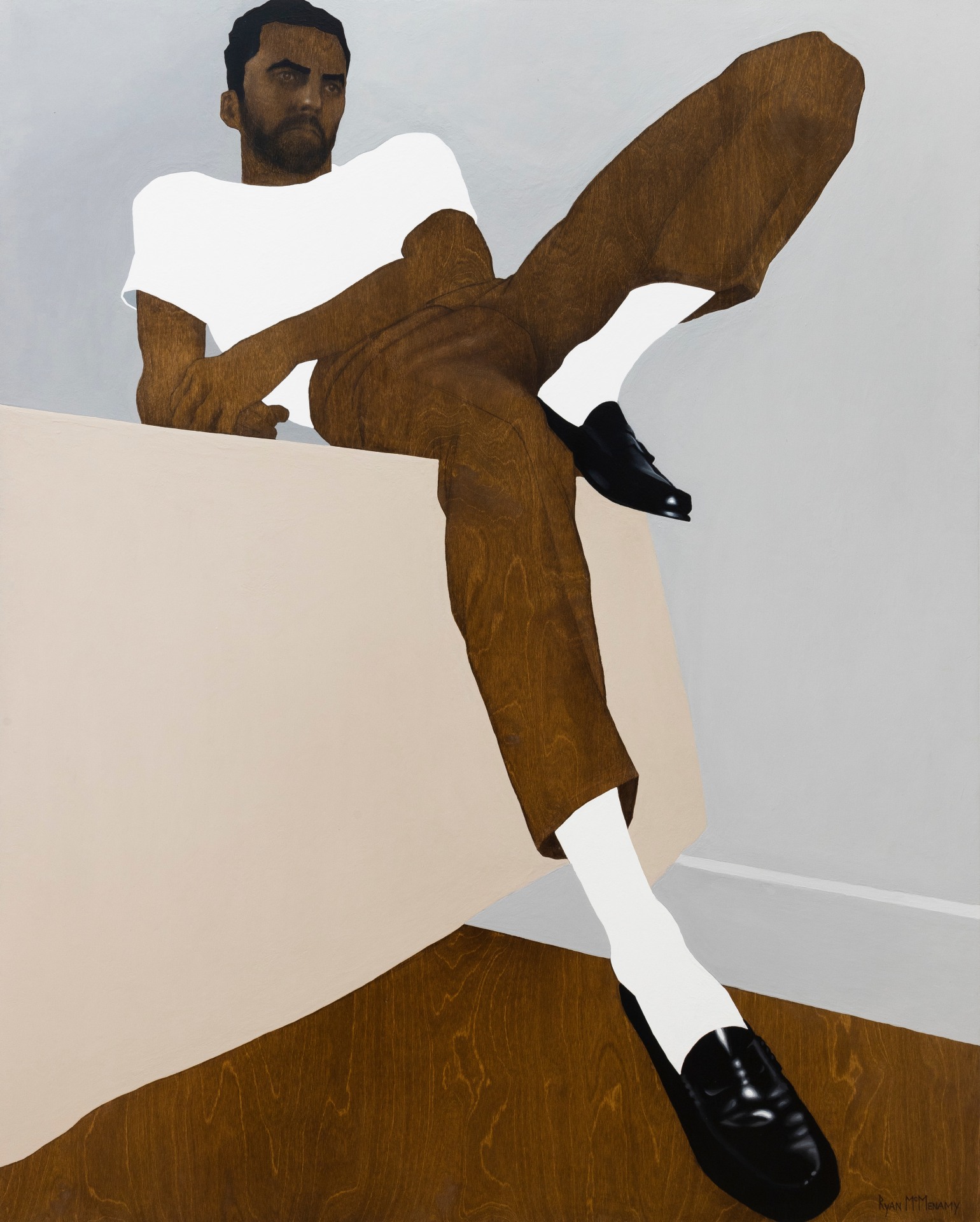 Ryan McMenamy, Figure on Panel 6, 2025
