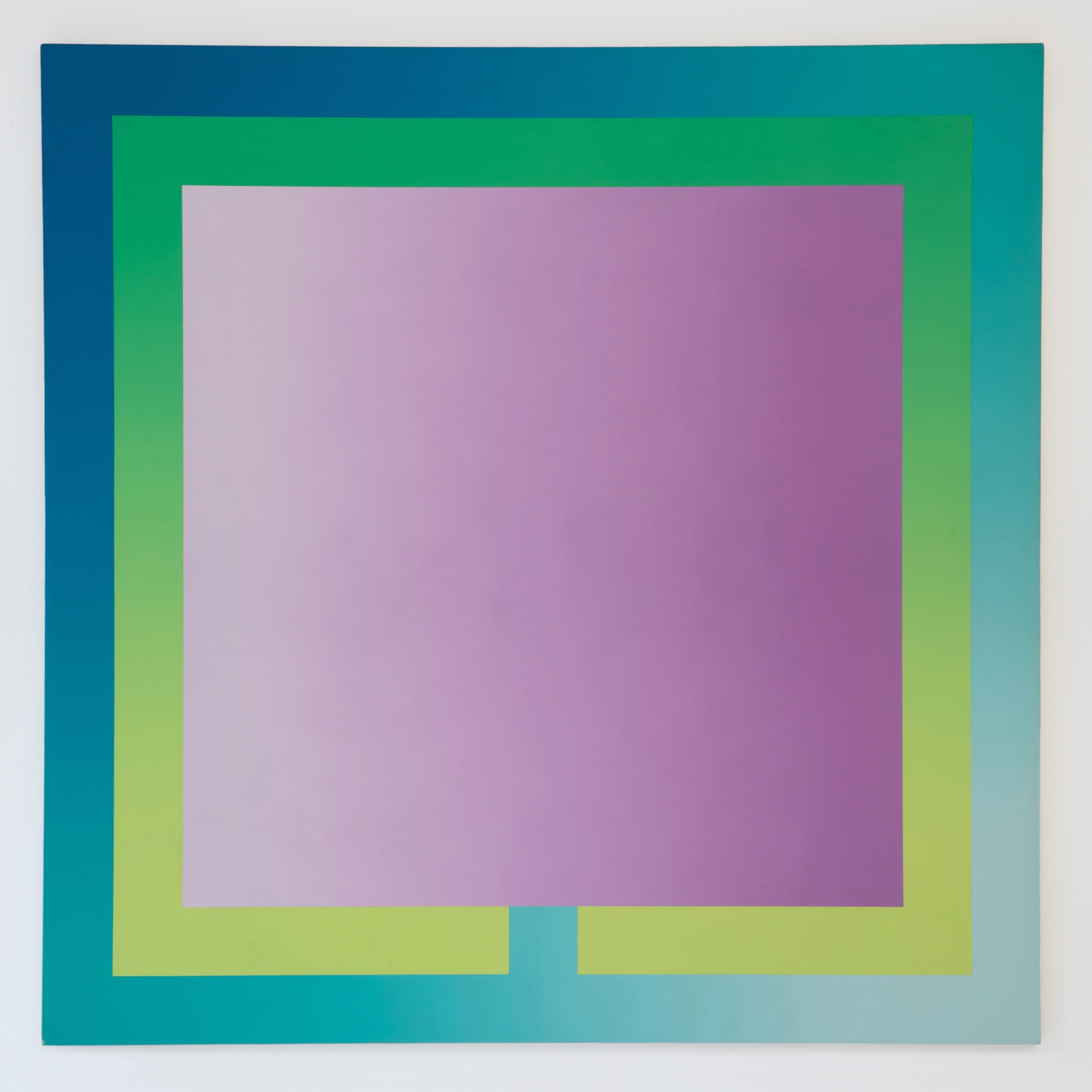 Michael Boyd, Mosque, 1972, 60&Prime; x 60&Prime;, acrylic on canvas