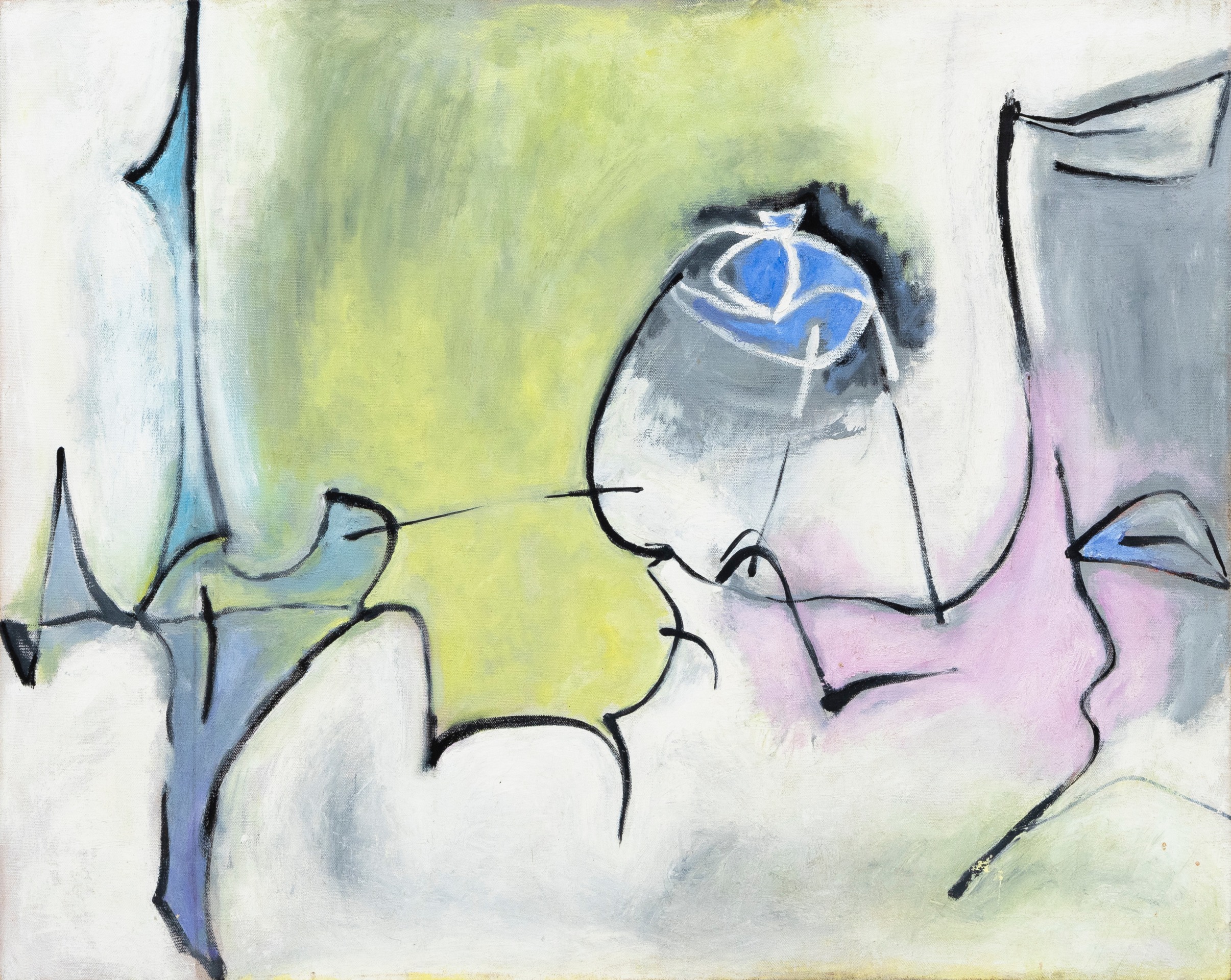 Douglas Denniston, Composition # 33, 1950