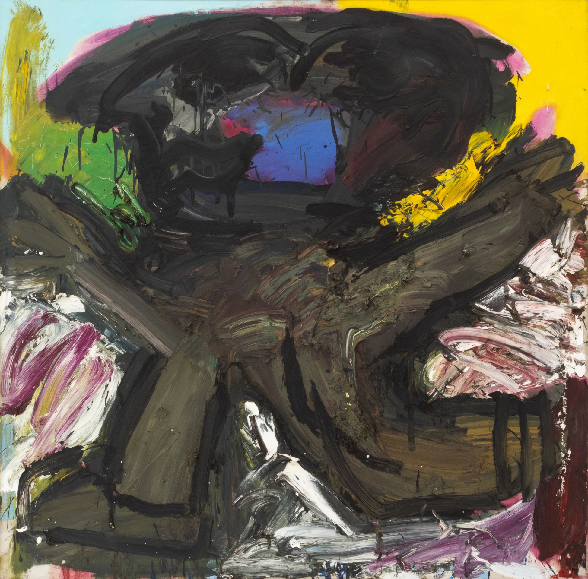 Jay Milder, Blue Face Runner, 1962