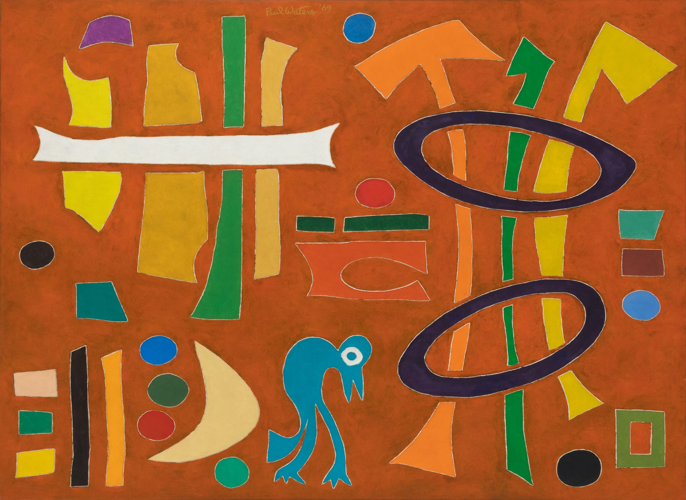 Paul&nbsp;Waters, Syllables of Survival, 1969