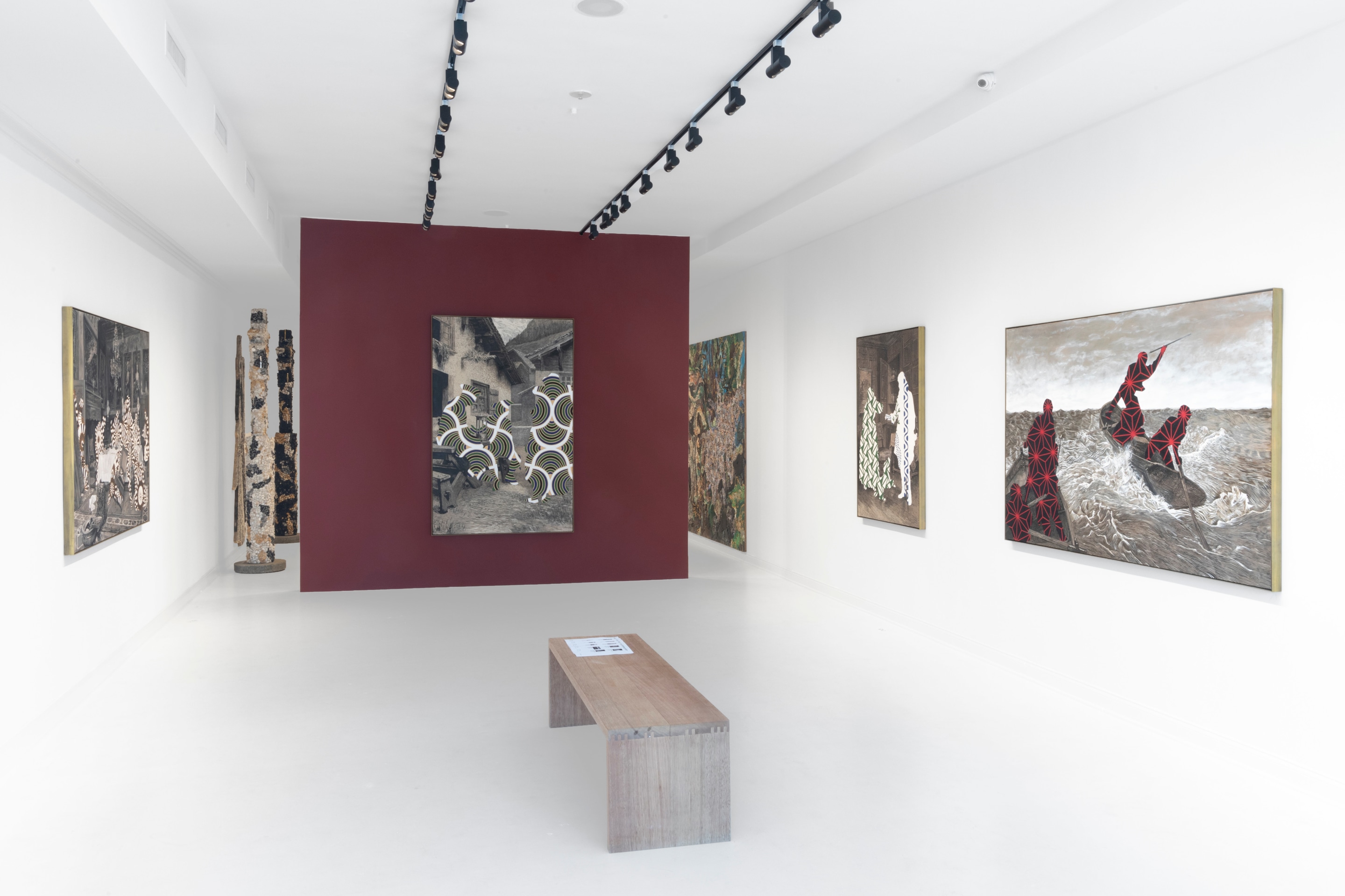 Origin Story: Michael Rosch, Recent Paintings & Ned Smyth, Ceramics and Mosaics 1977–86