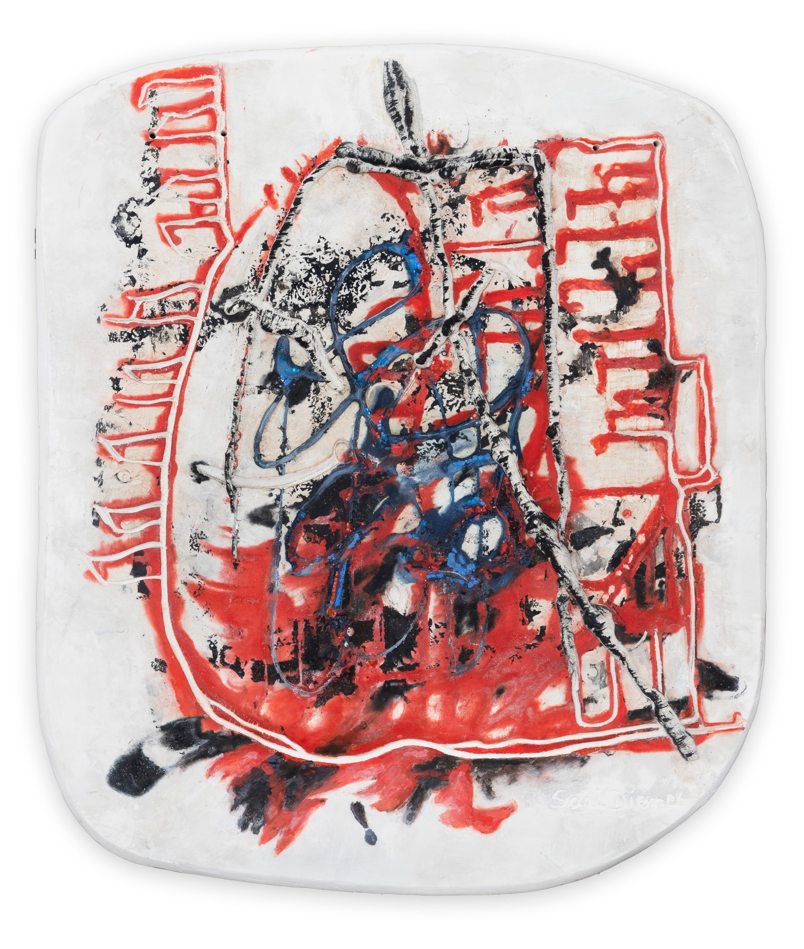 Sari Dienes, Red White and Blue, 1950