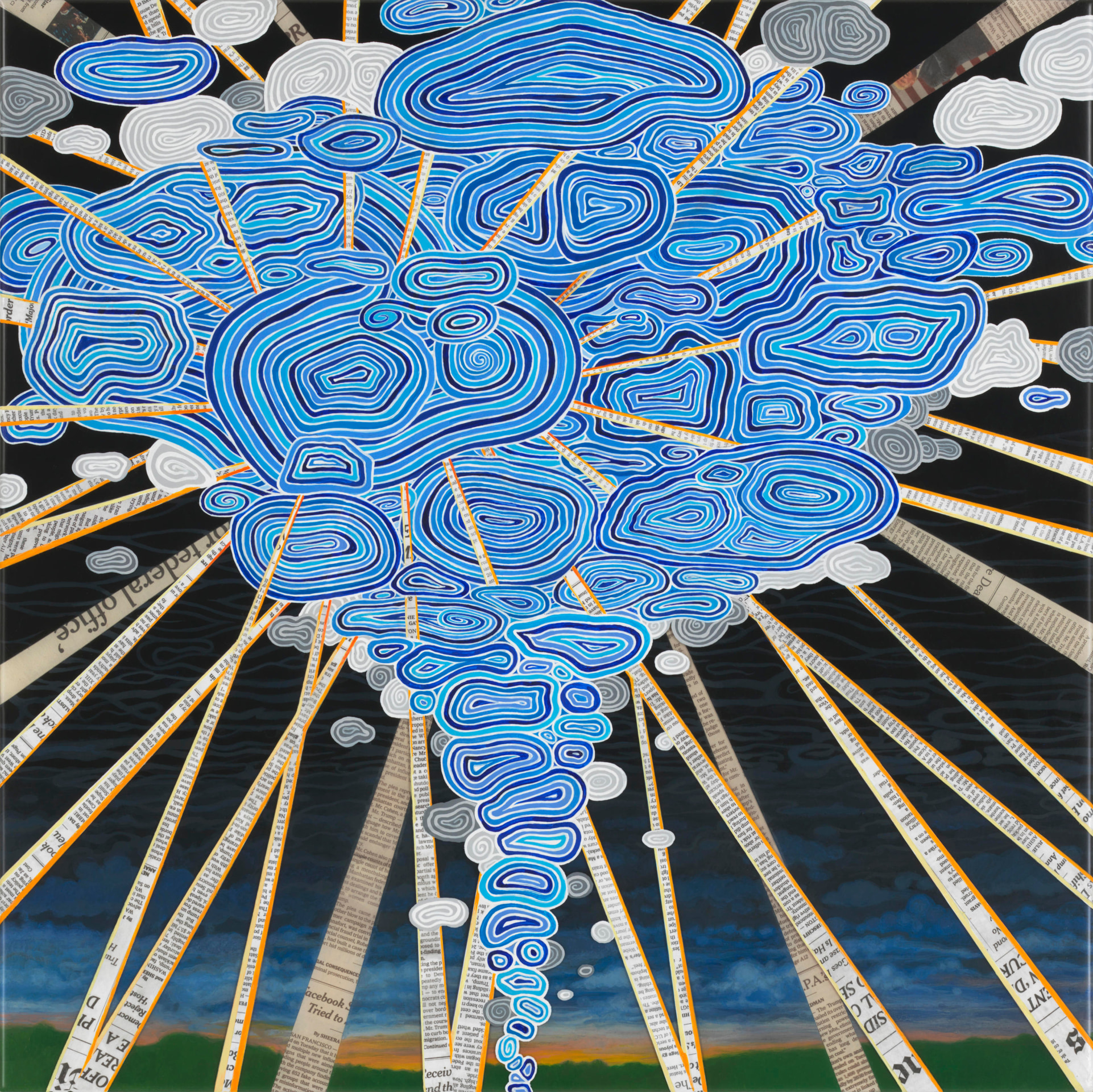 Fred Tomaselli (1956-)