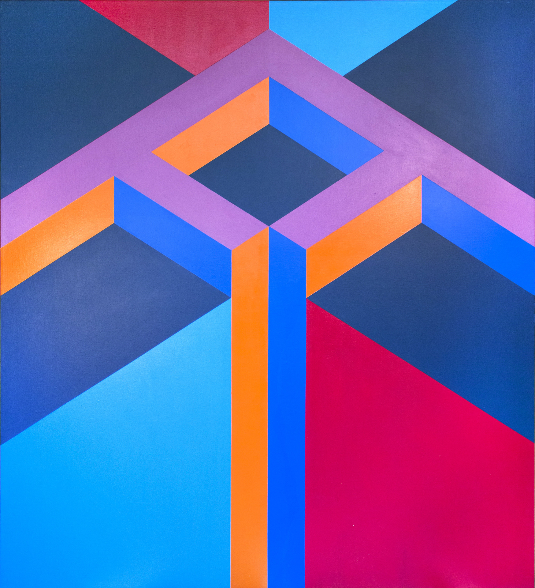 Miriam Schapiro, Rude Structure, 1966